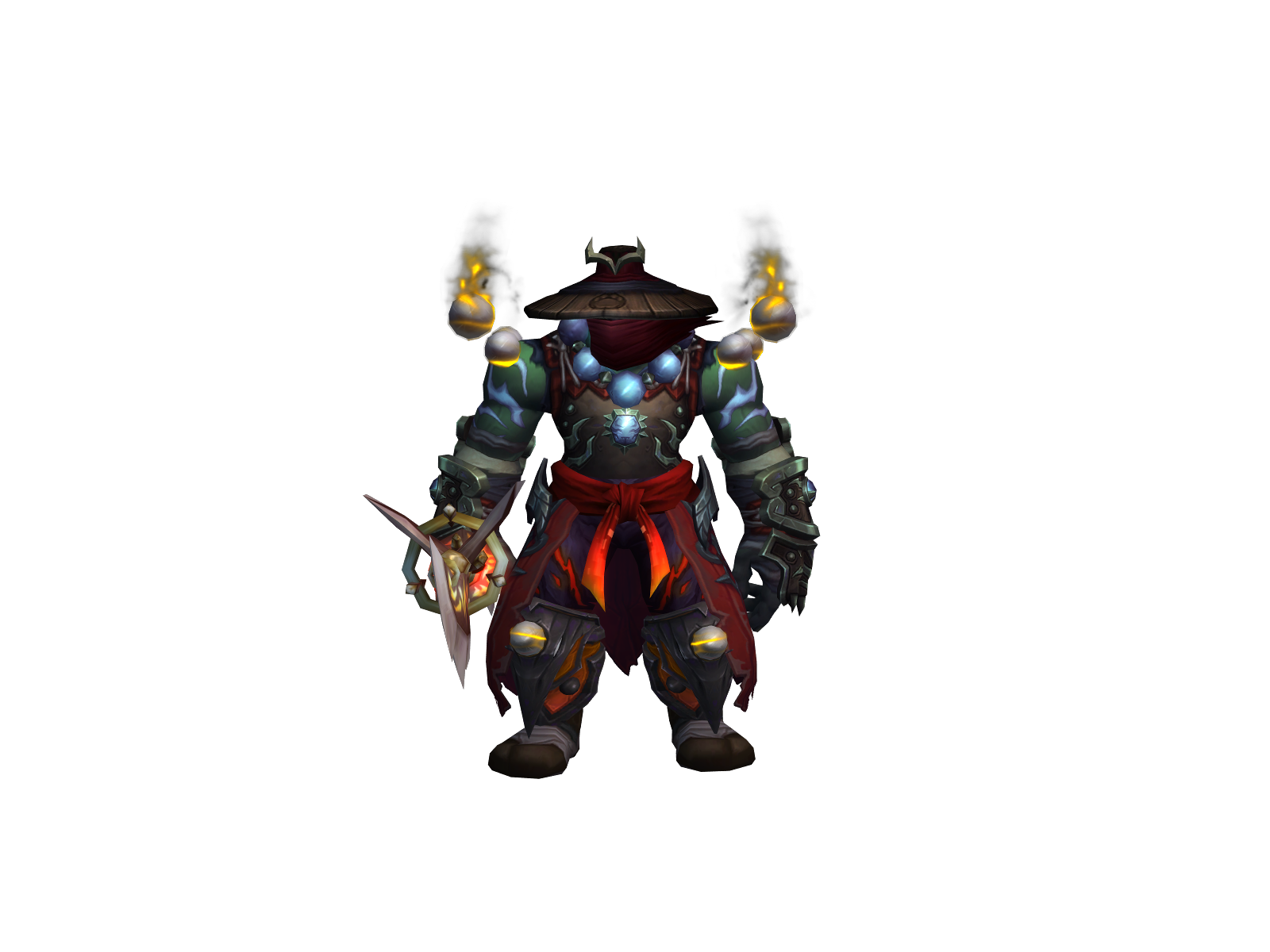Tensho 3D character render