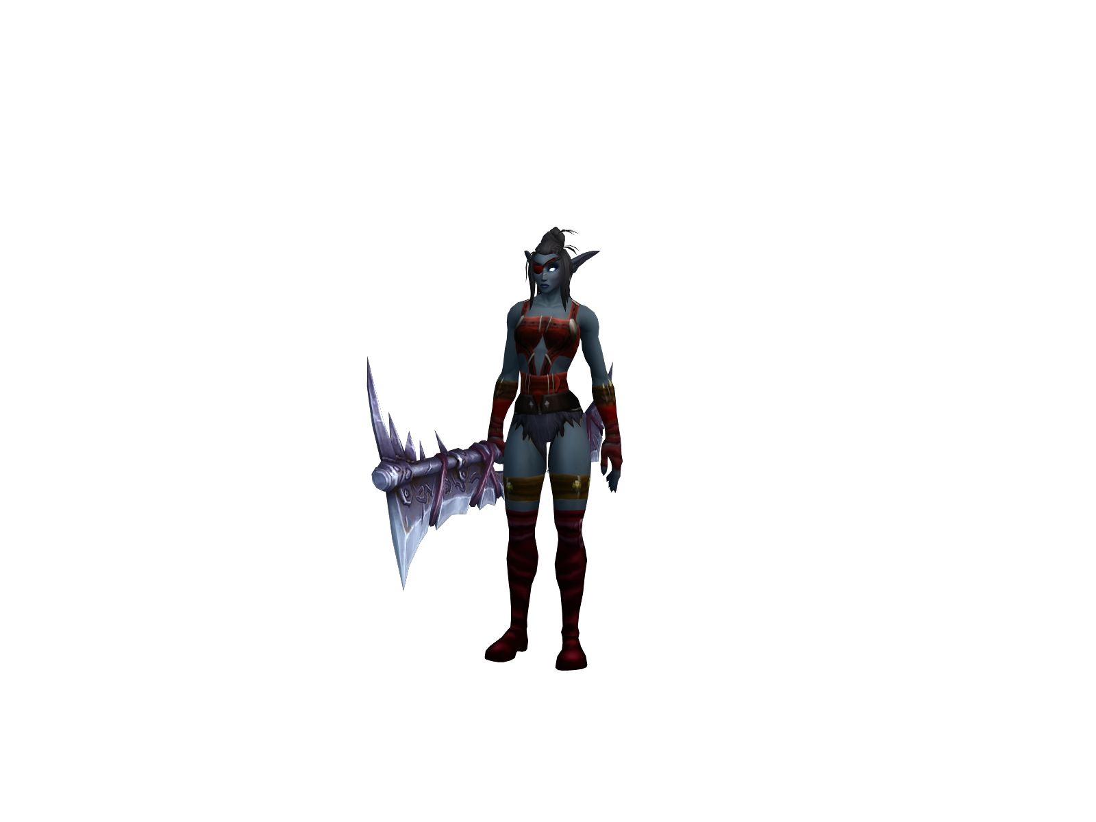 Keewah 3D character render