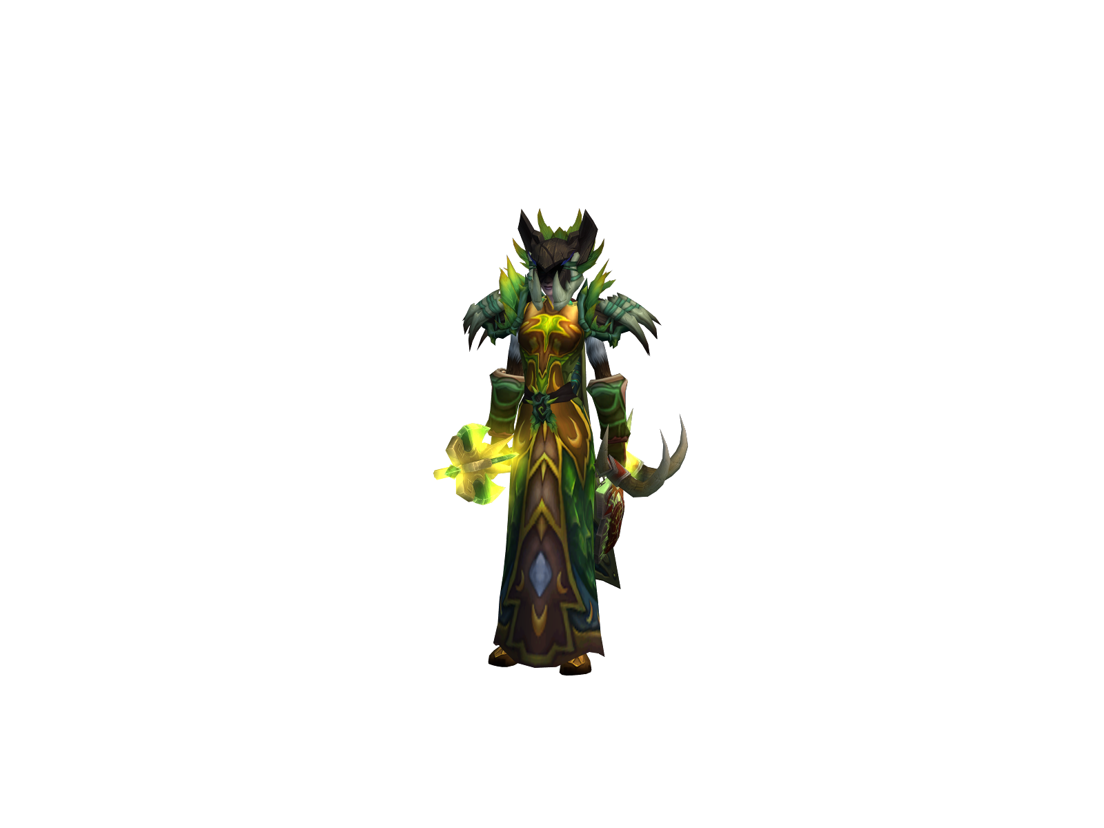 Drwobble 3D character render