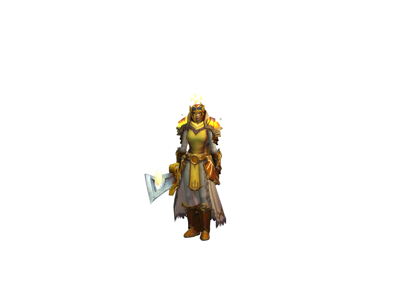 Gràcé 3D character render