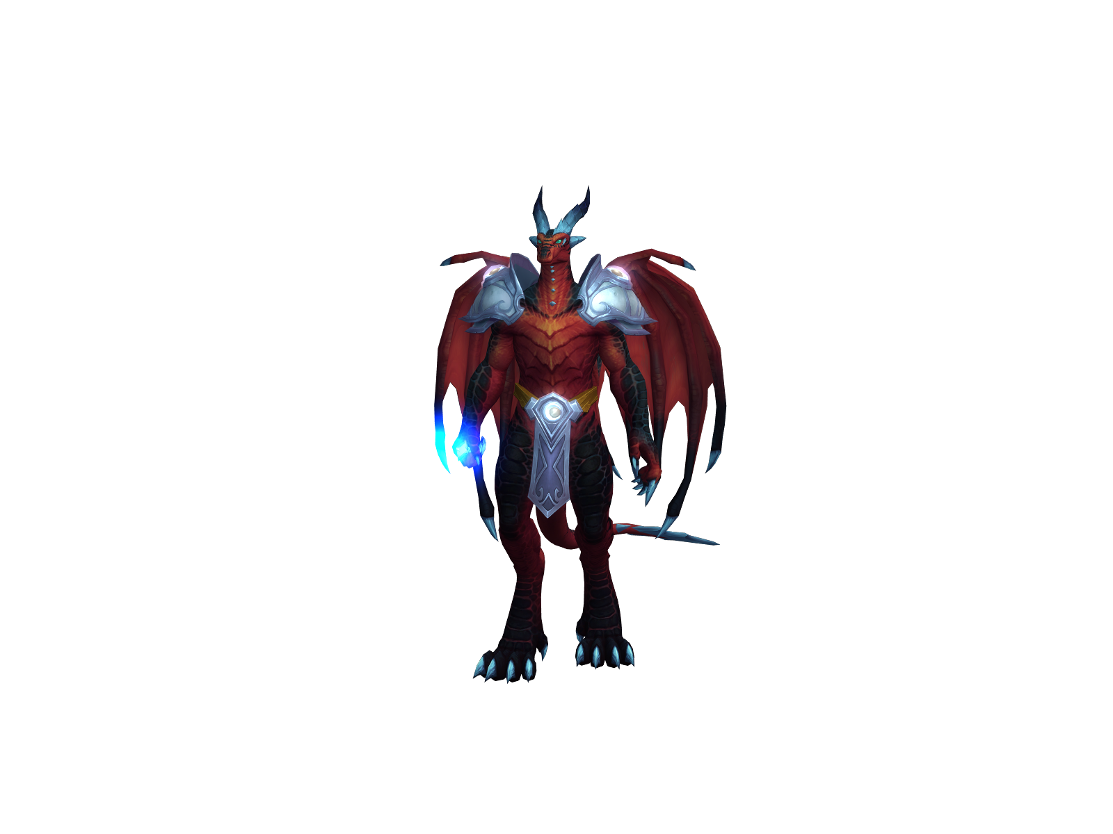 Unhookede 3D character render