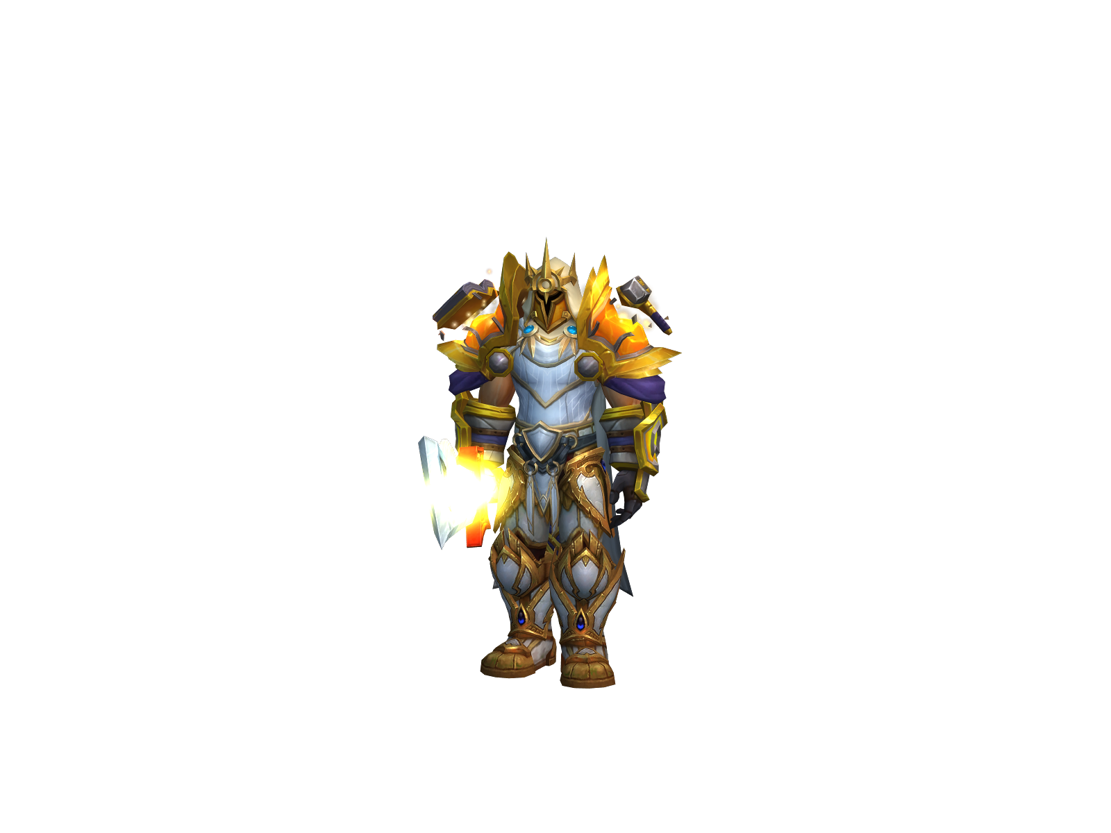 Fastpaladin 3D character render