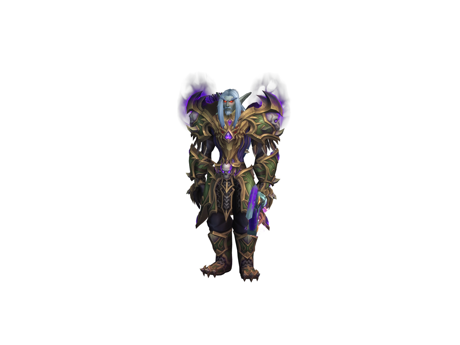 Fangrel 3D character render