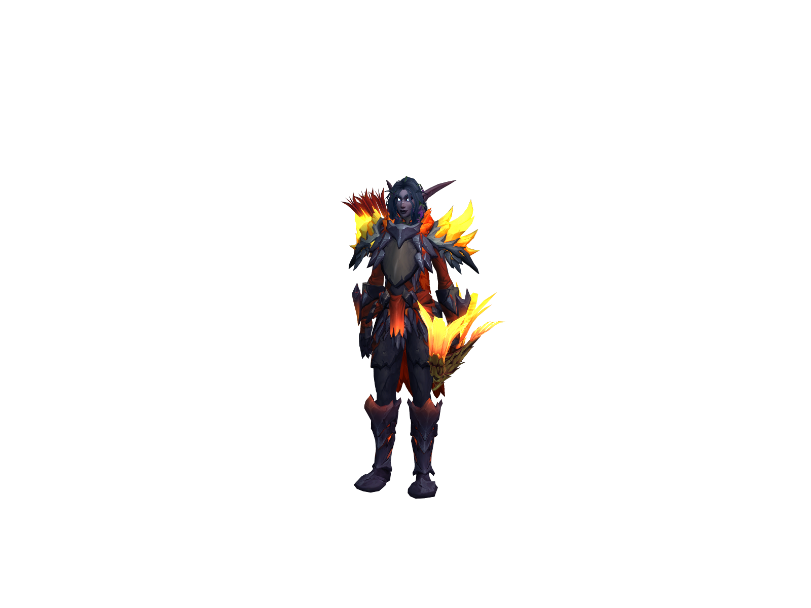 Caelas 3D character render