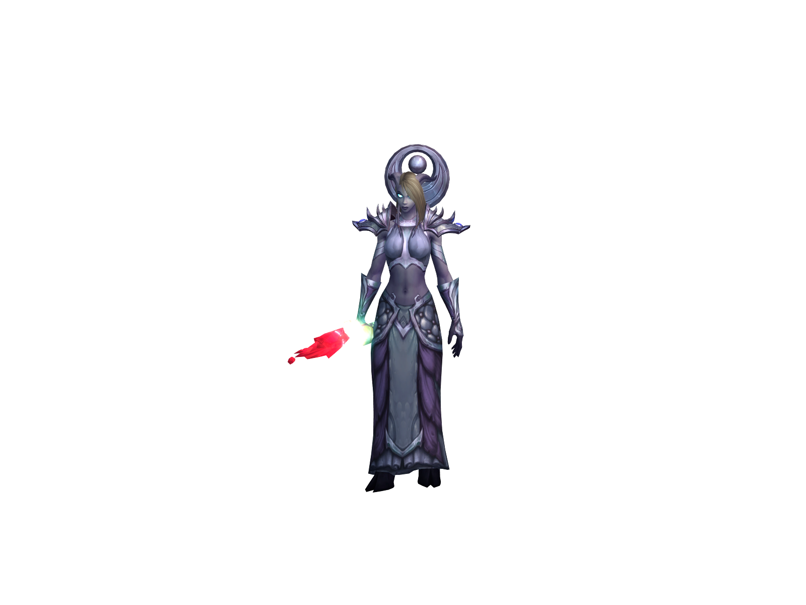 Aziira 3D character render
