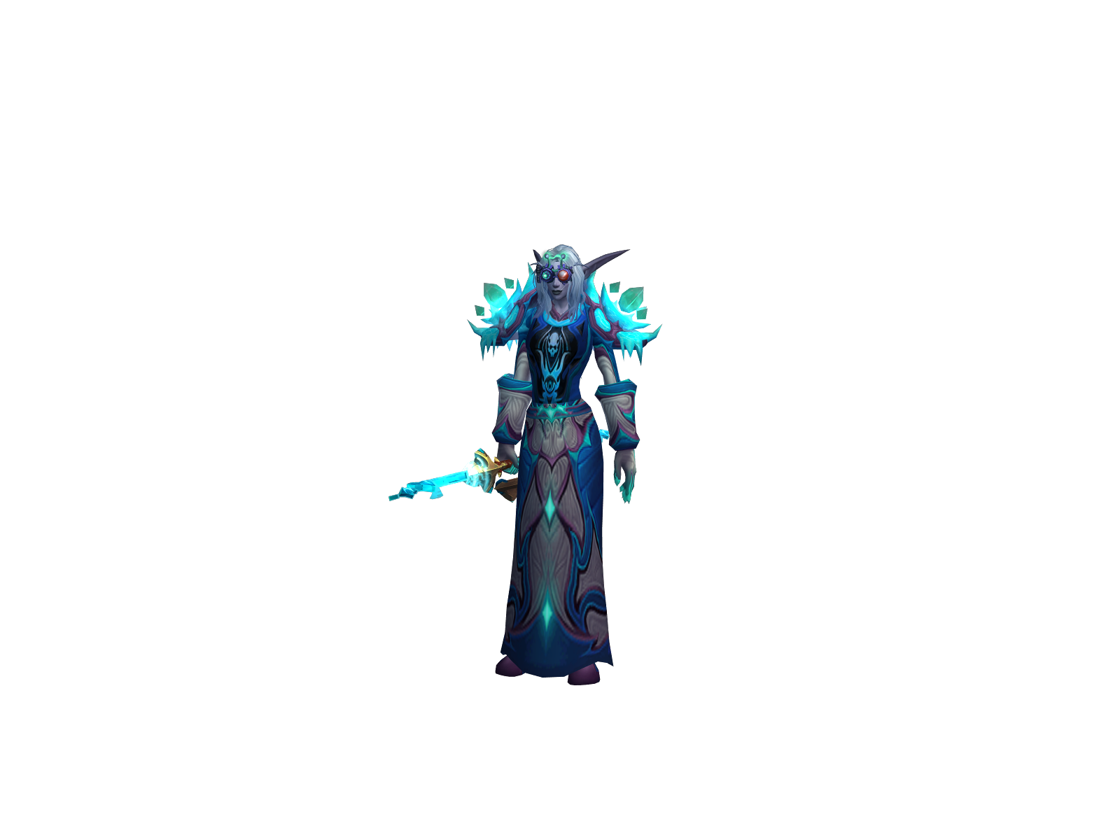 Careful 3D character render