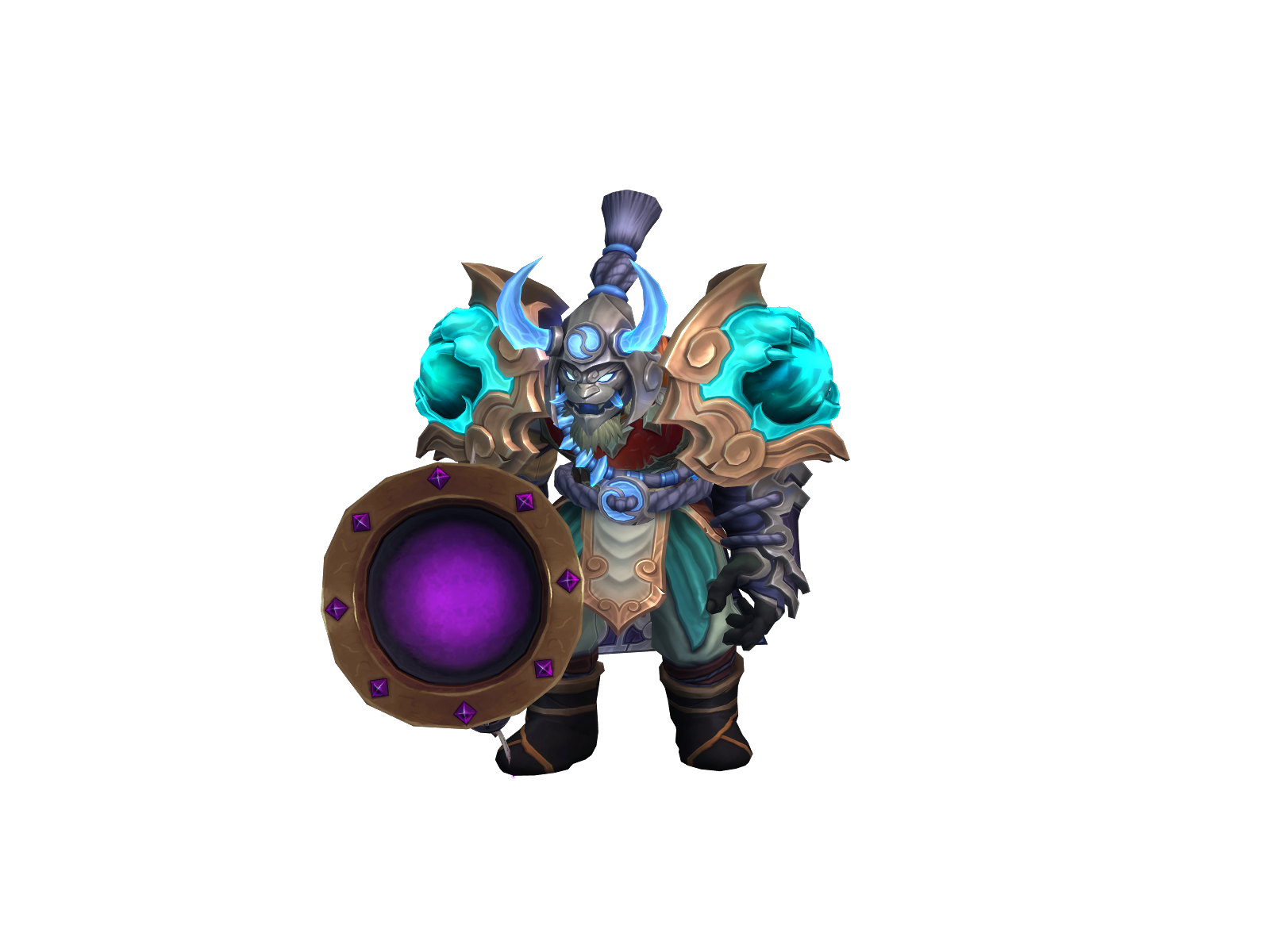 Xiospin 3D character render