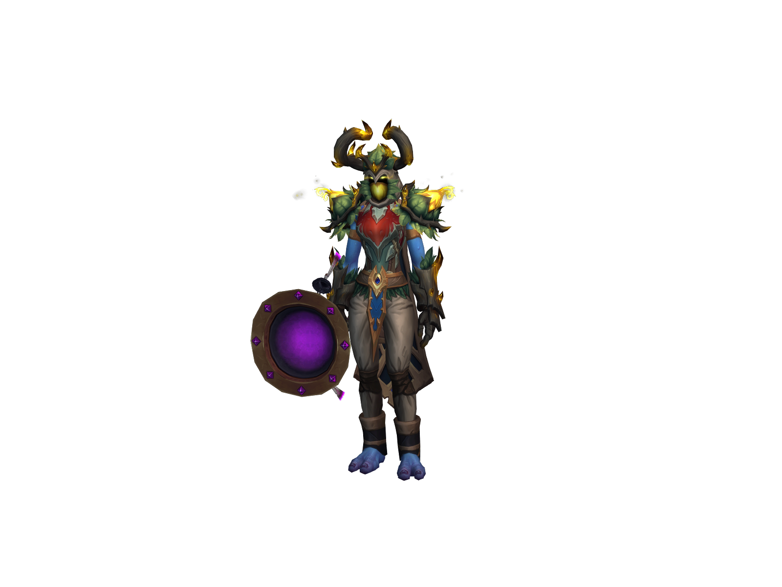 Späktrof 3D character render