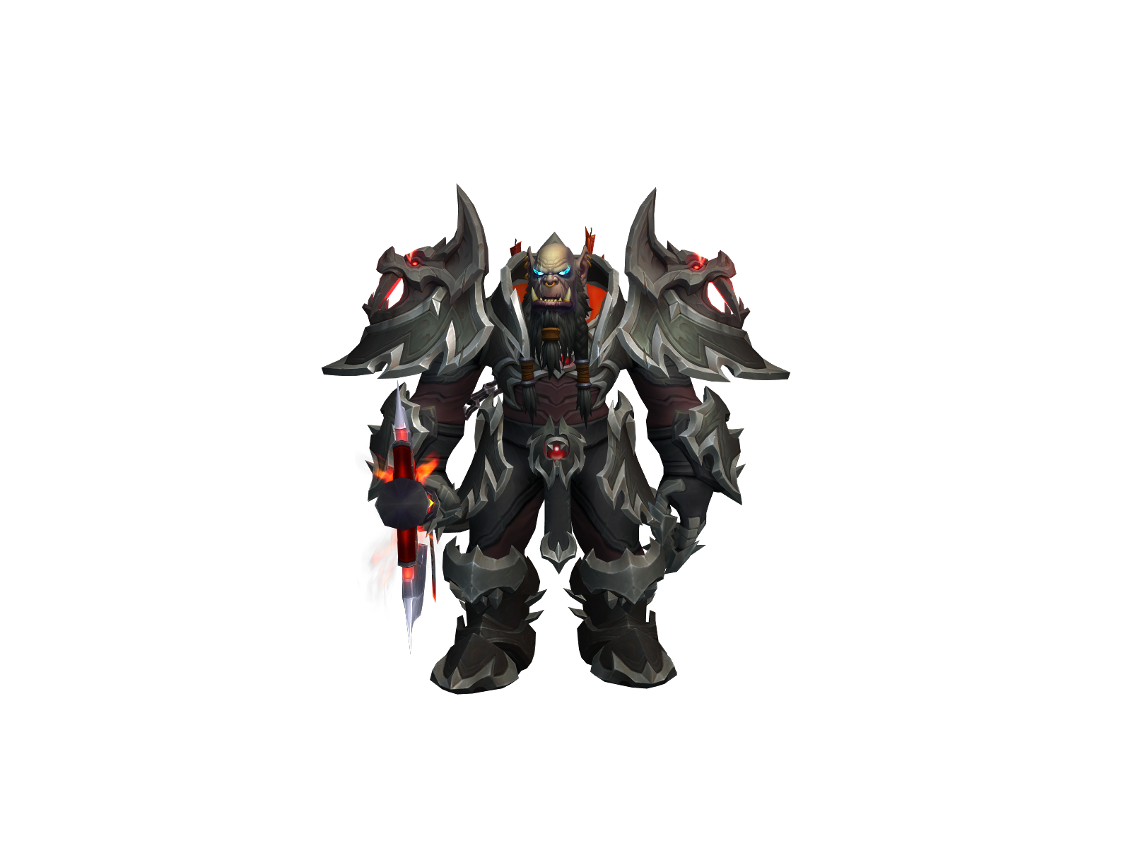 Theraz 3D character render
