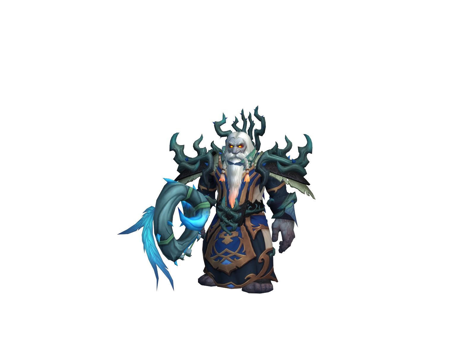 Grikane 3D character render