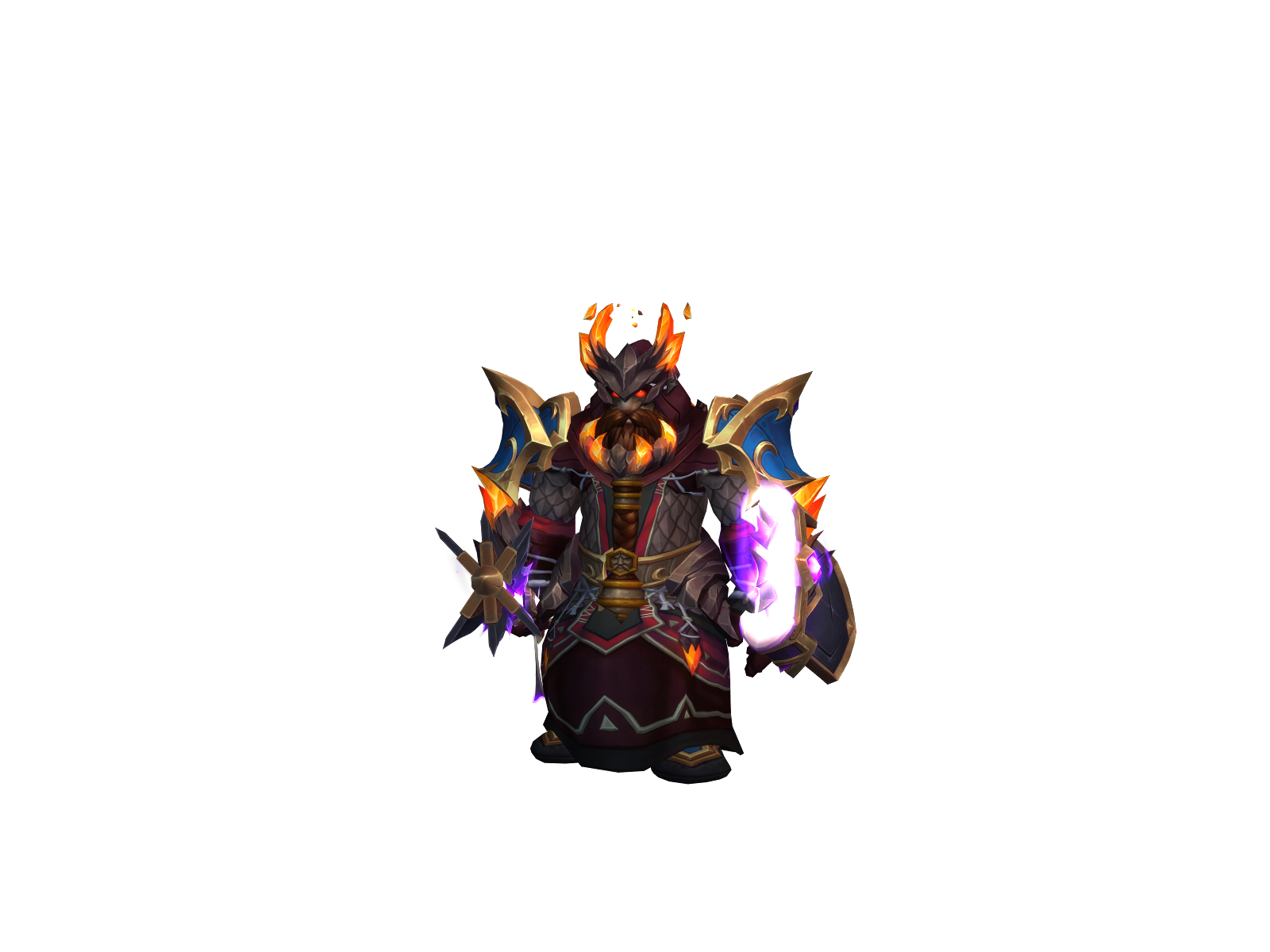 Brám 3D character render