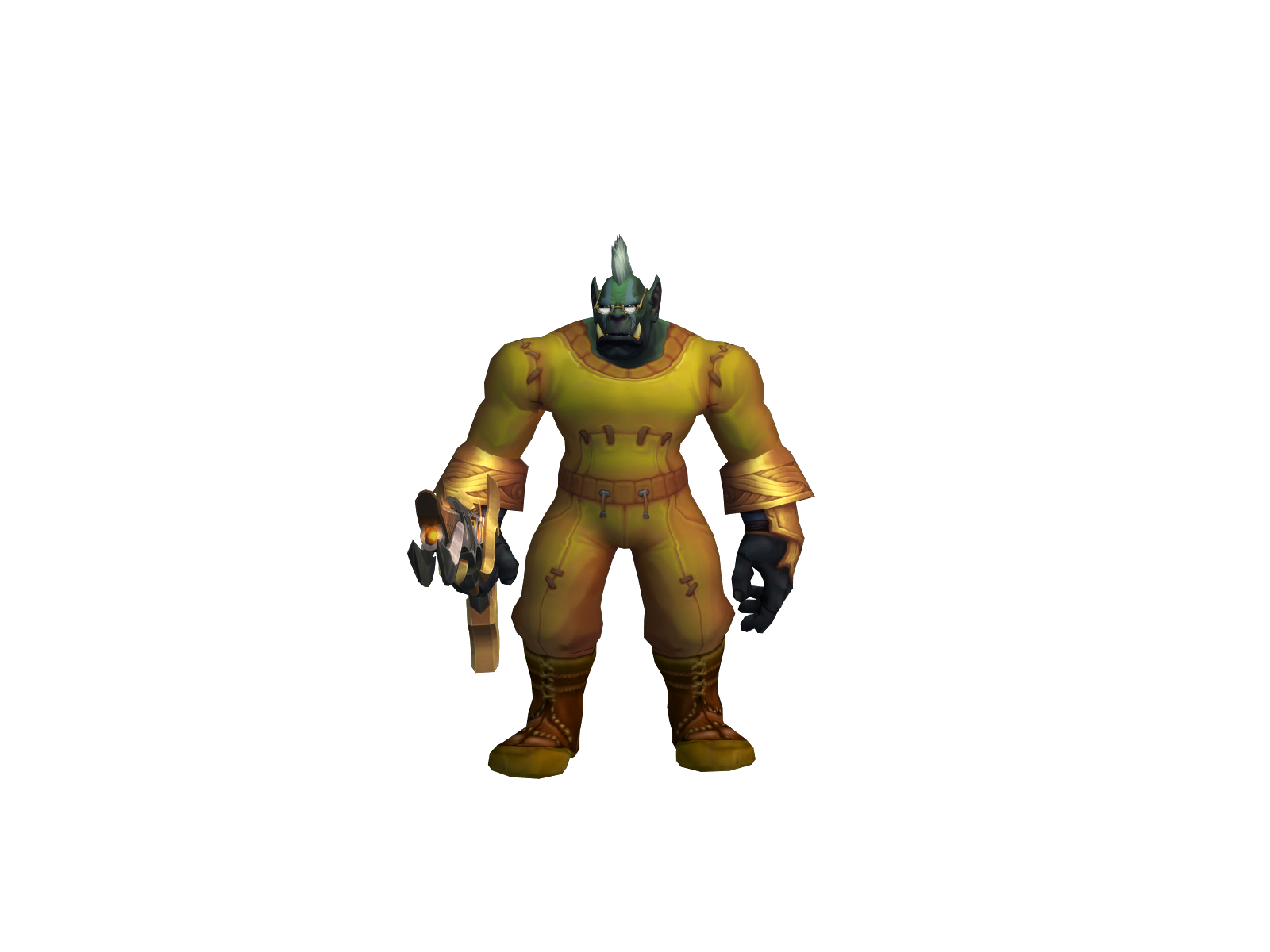 Leveirises 3D character render