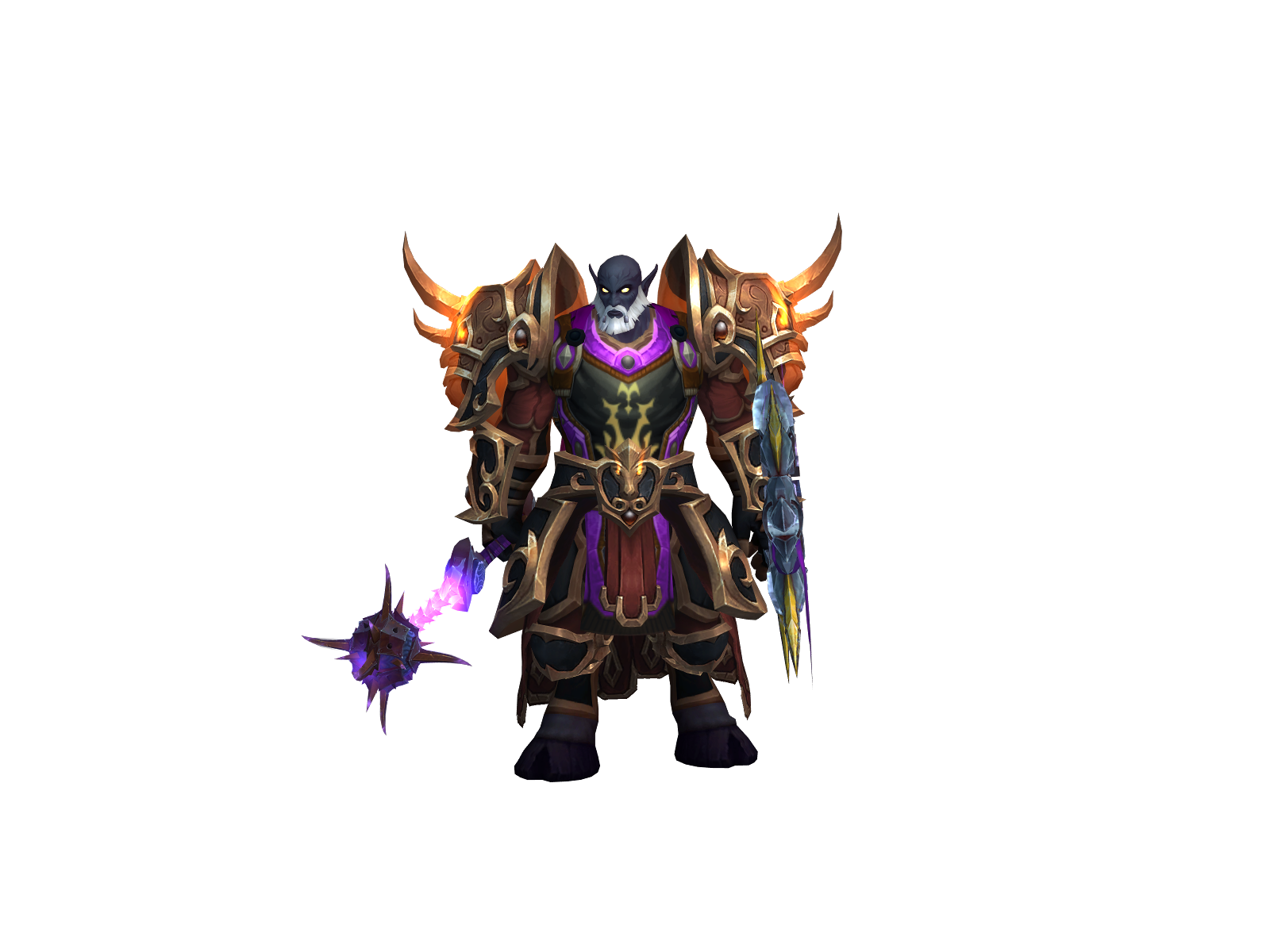 Luminouswarr 3D character render