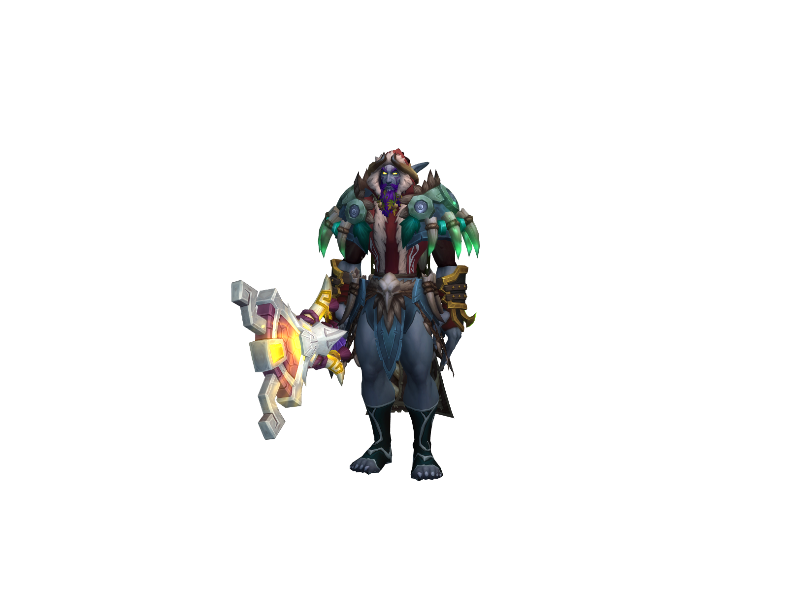 Bluhberry 3D character render