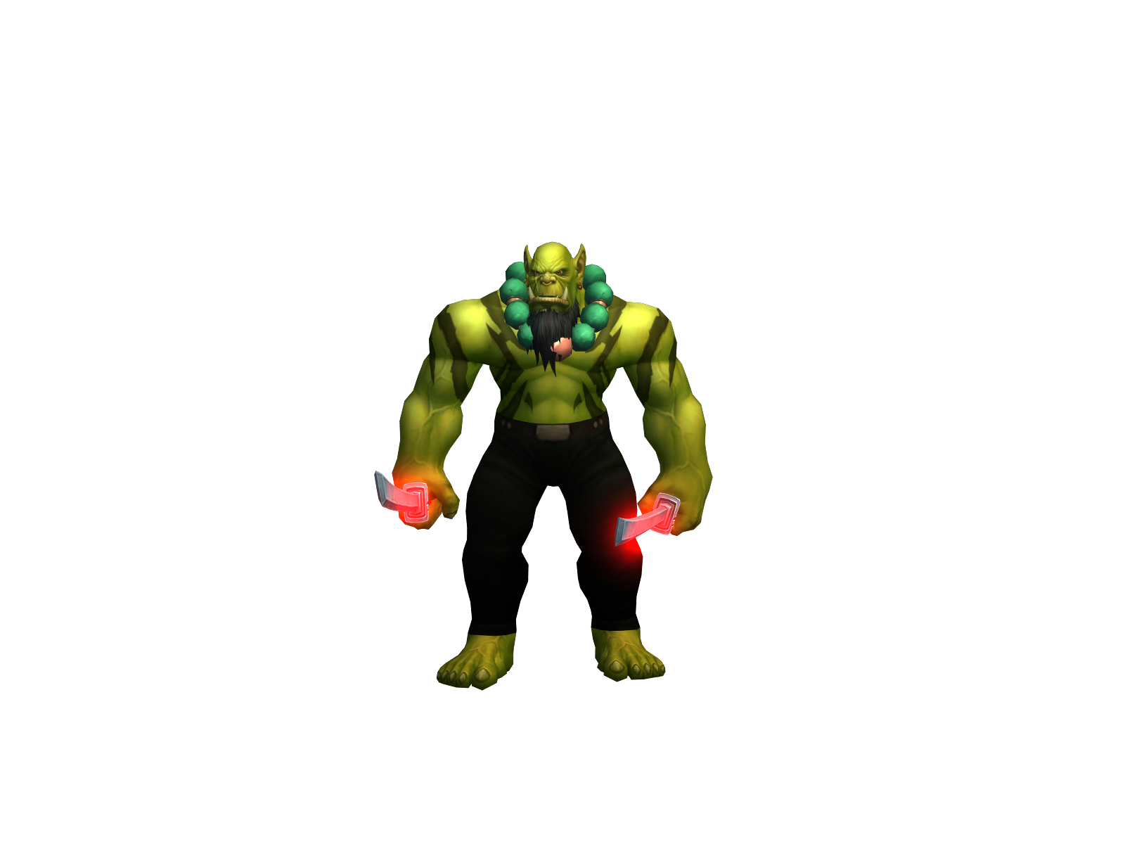 Màlydôr 3D character render