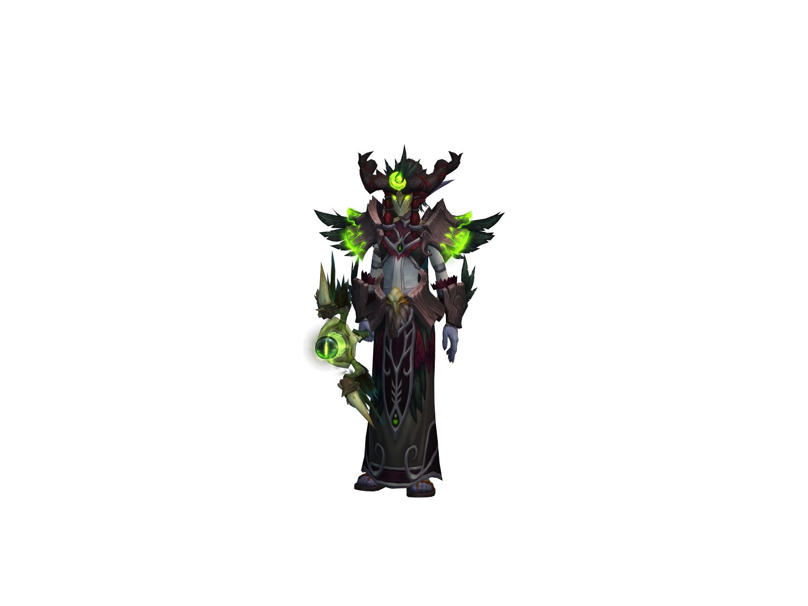 Hristiana 3D character render