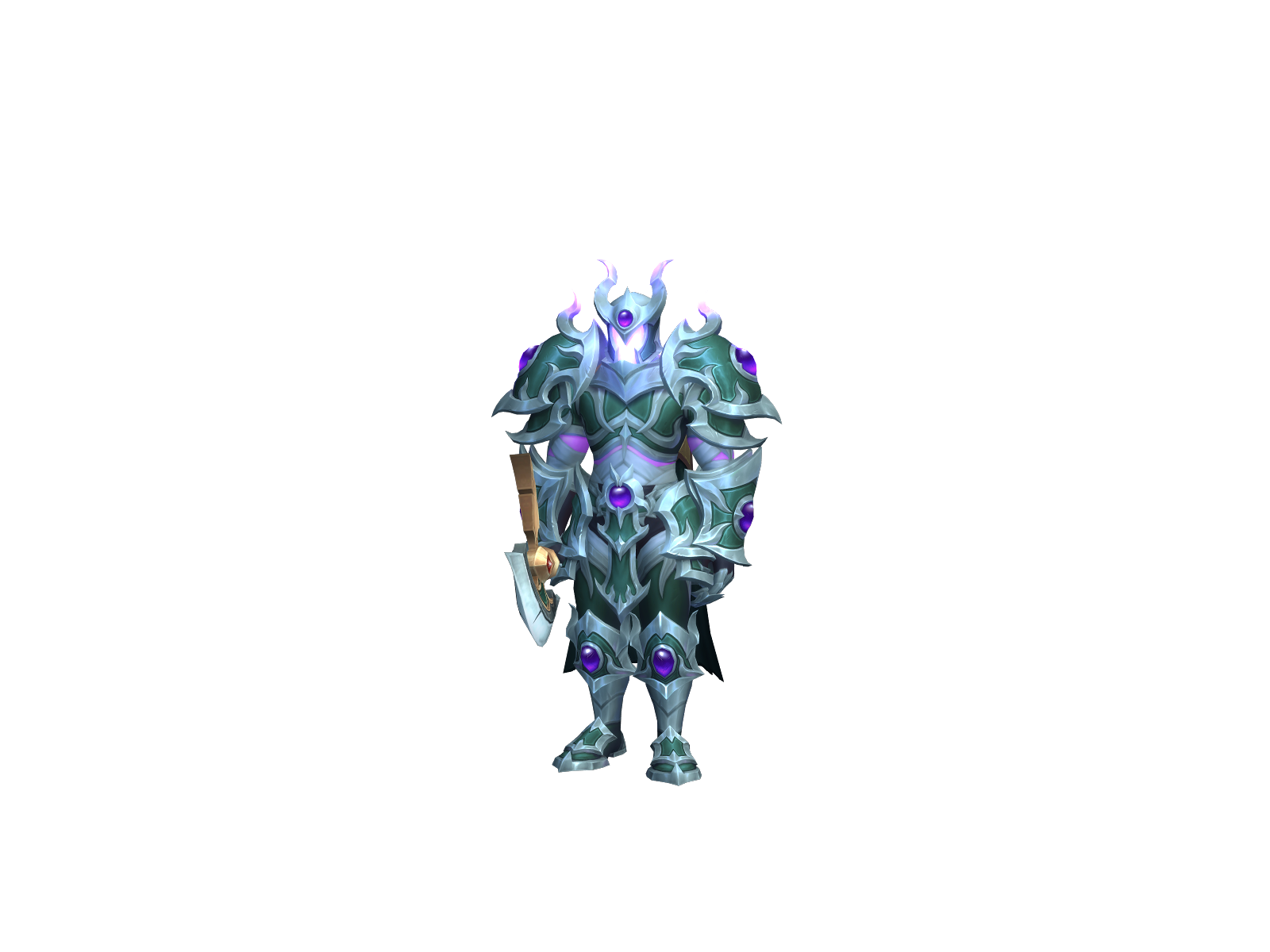 Skymor 3D character render