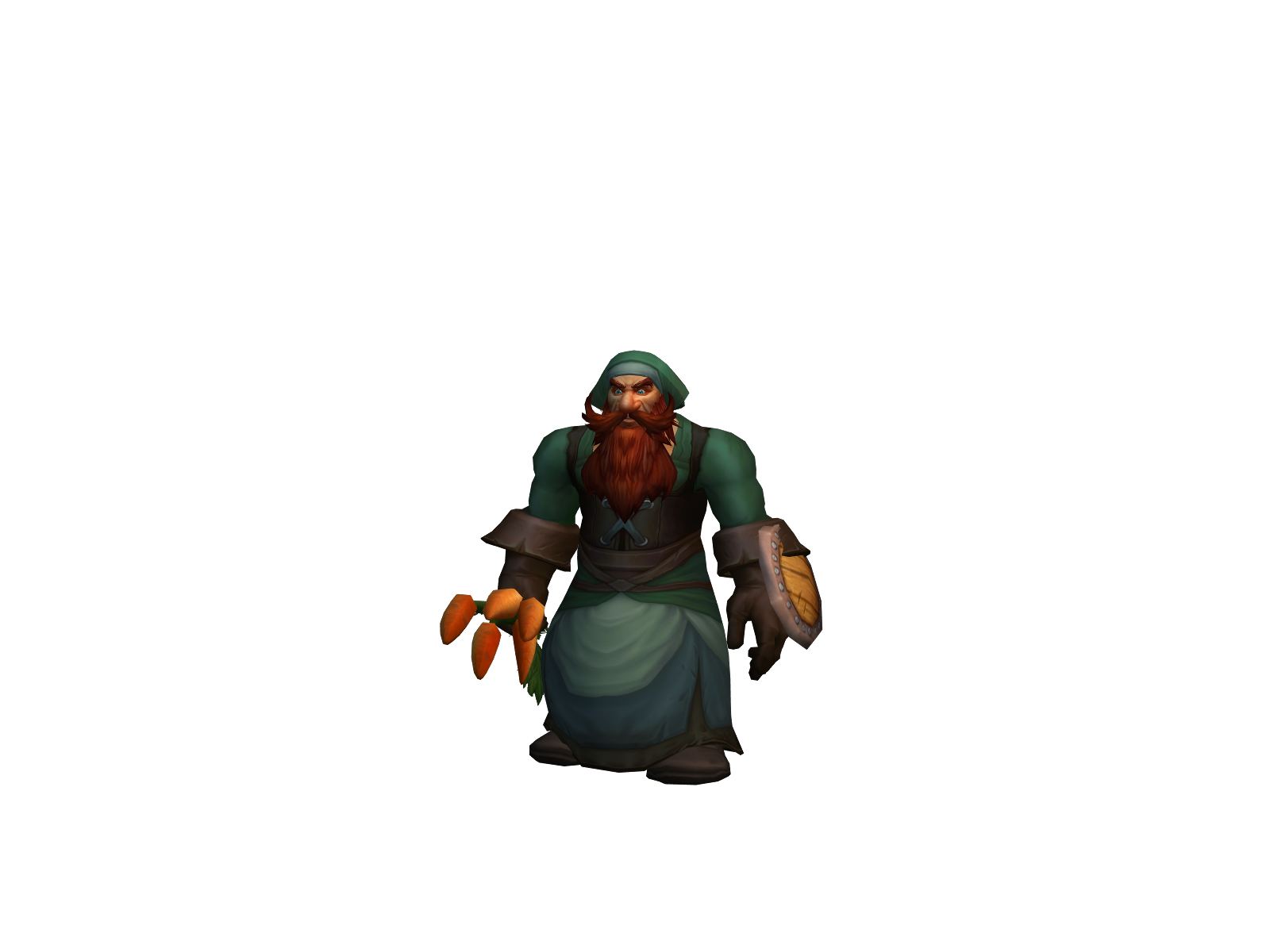 Hexelol 3D character render