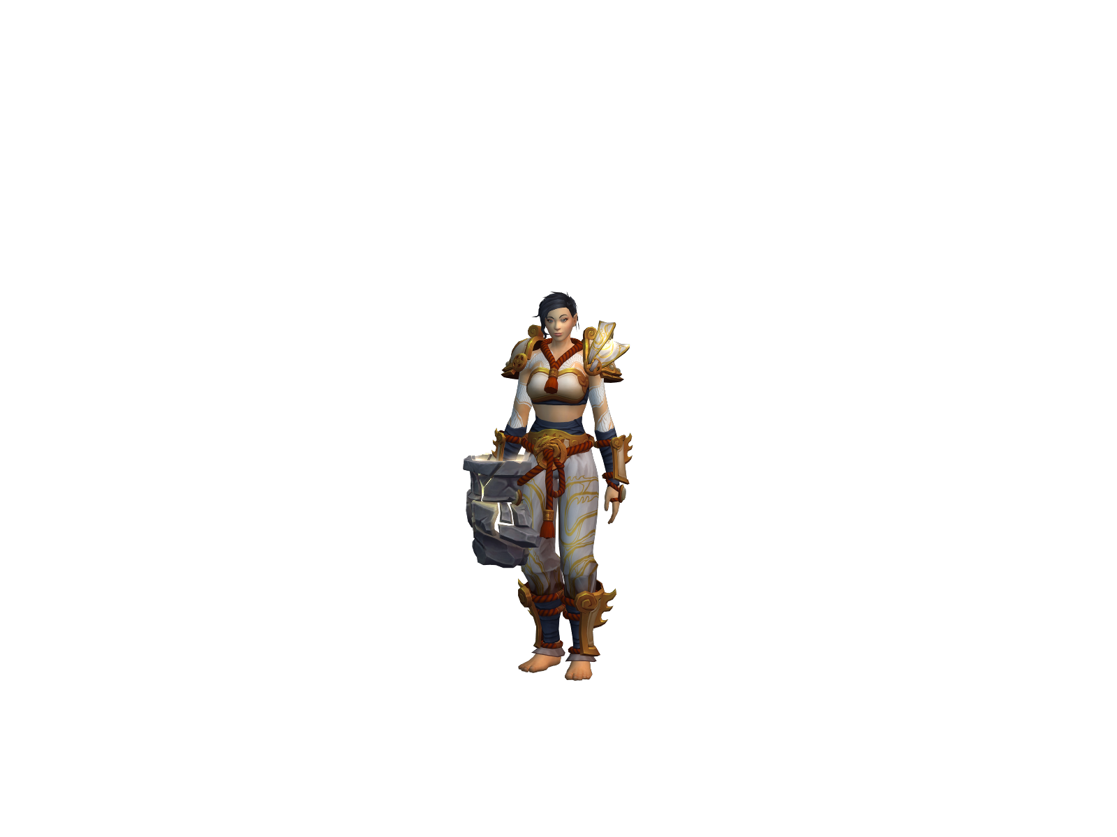 Yîøta 3D character render