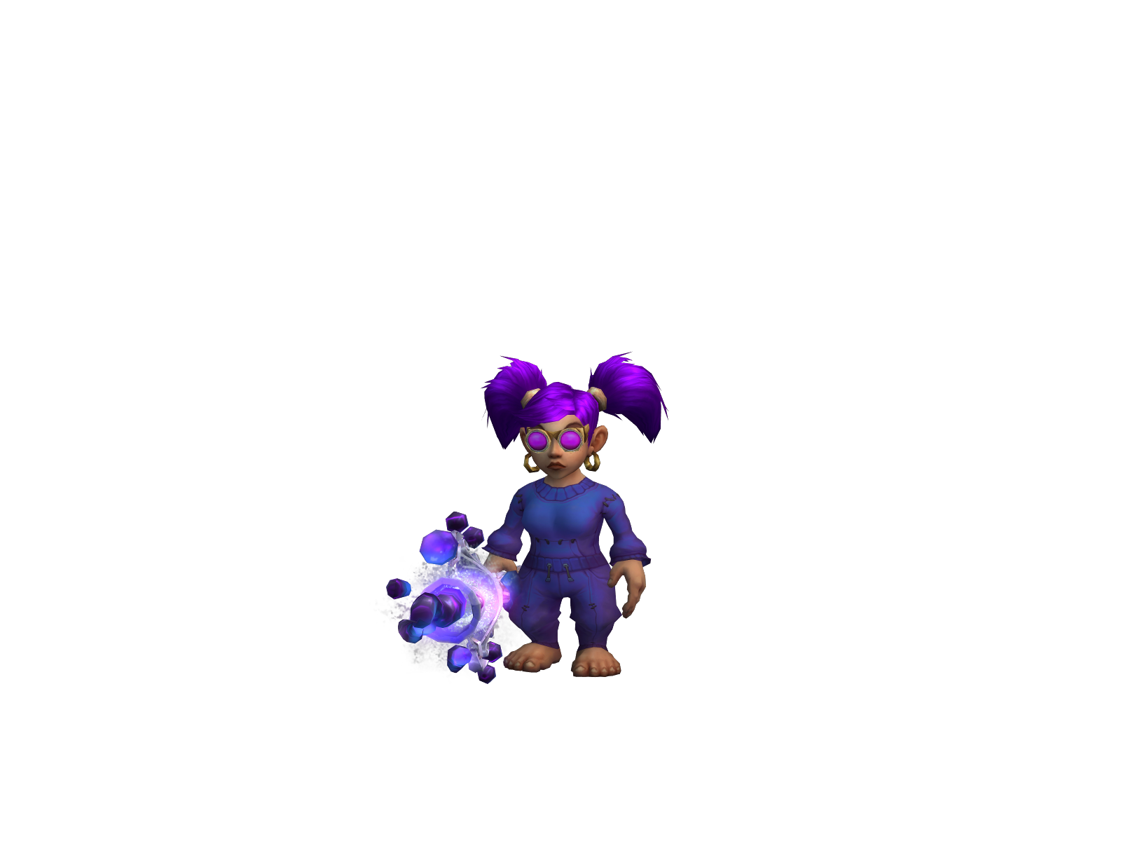 Chillwave 3D character render