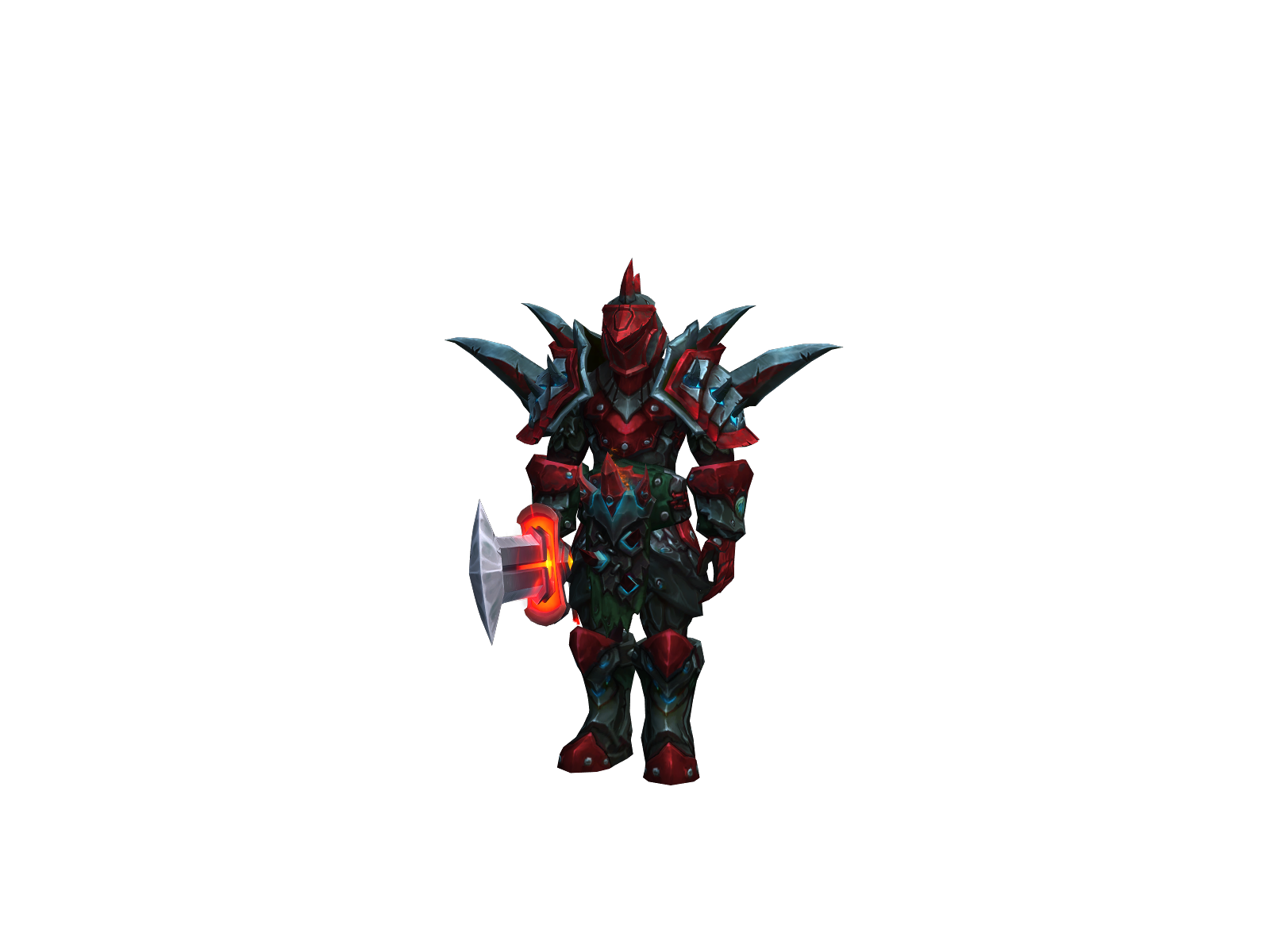 valoaxe 3D character render