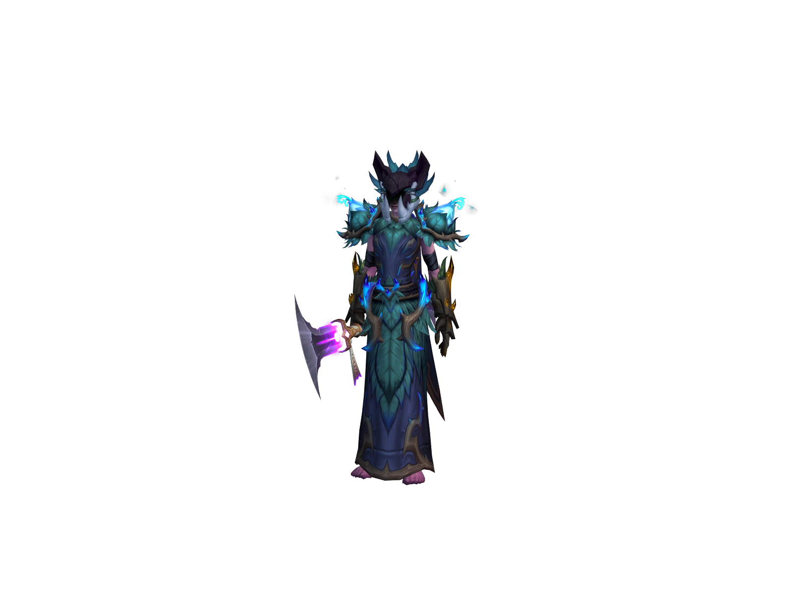 ashiba 3D character render