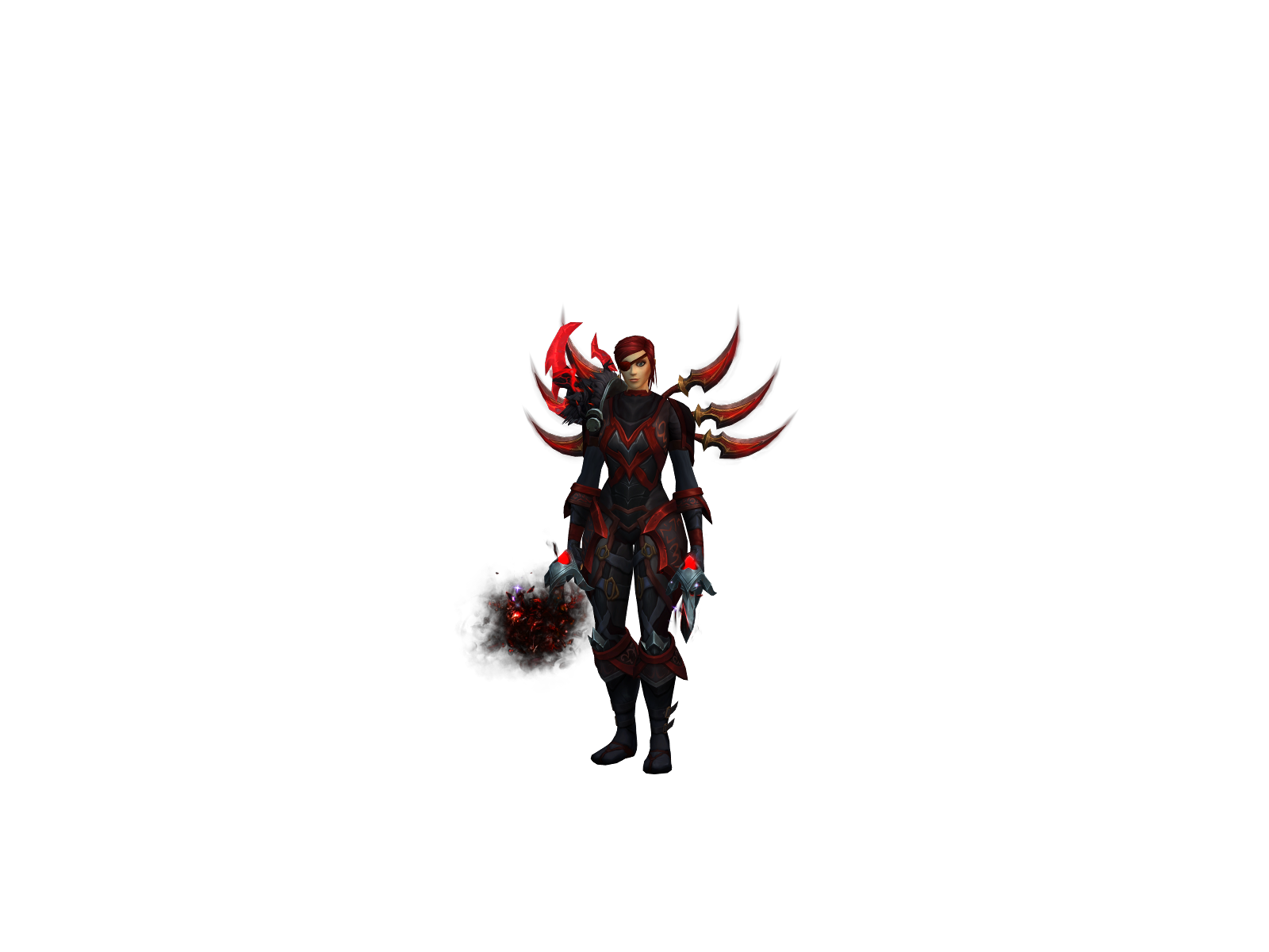 Shufflegodx 3D character render