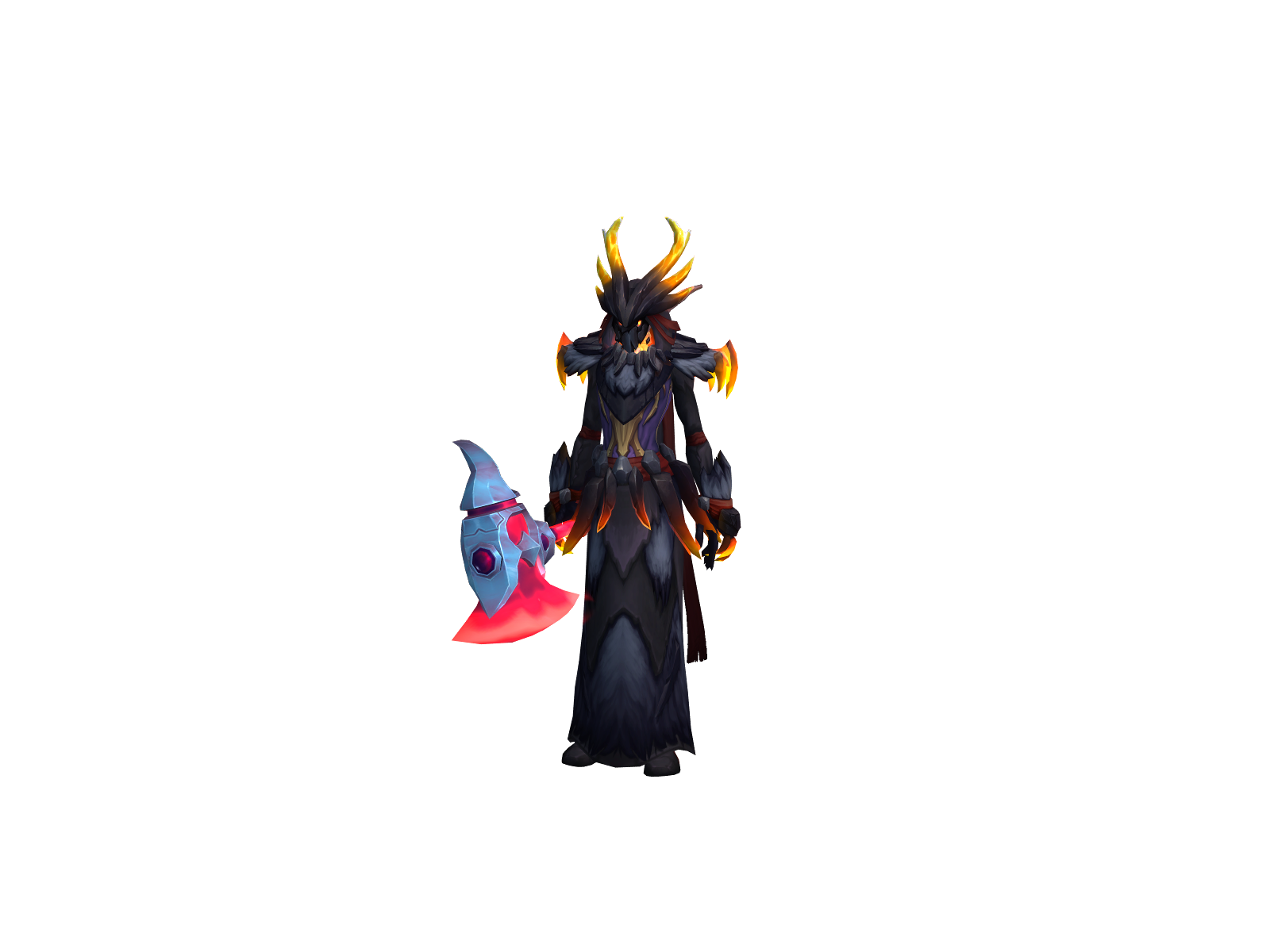 Chamuels 3D character render
