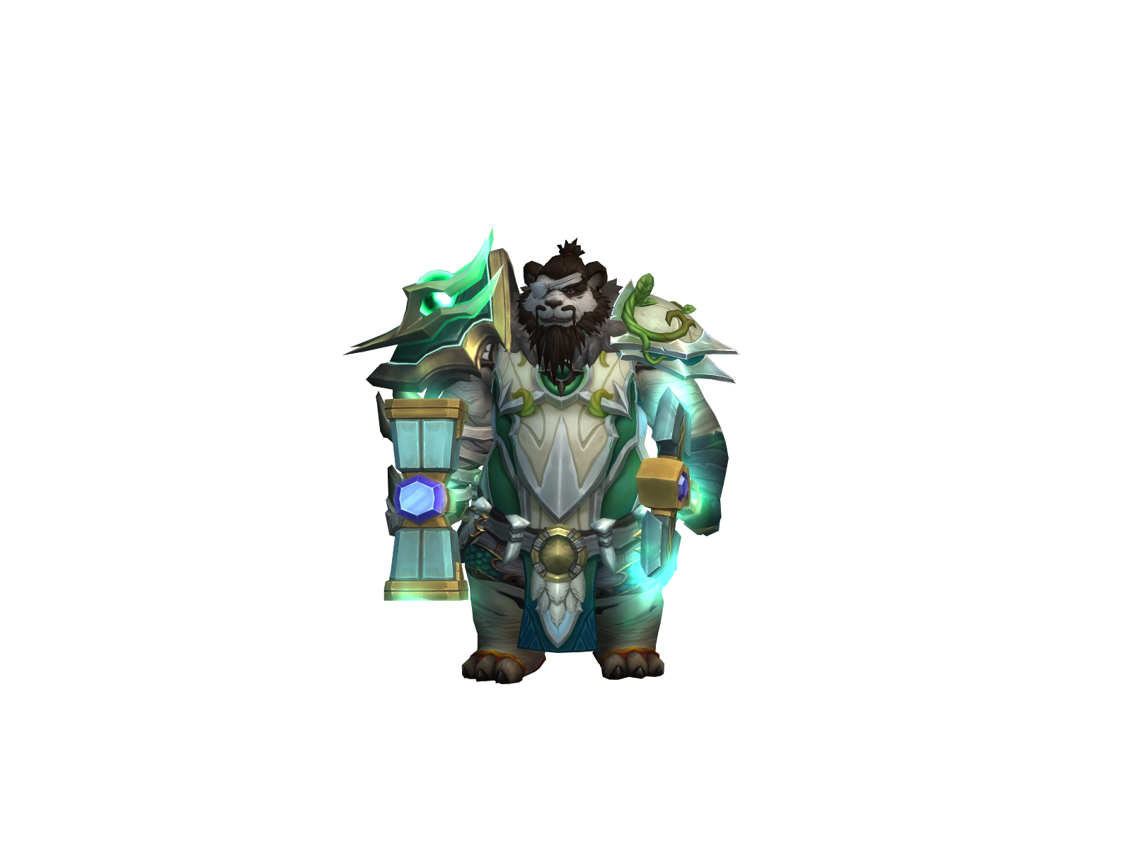 Träsprit 3D character render