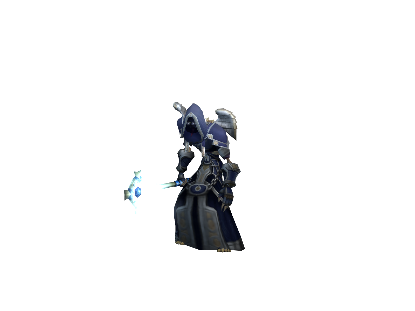 Zerodispell 3D character render
