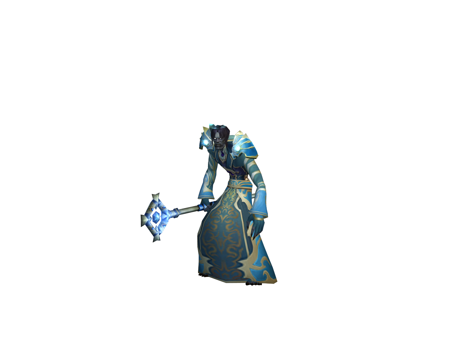 Enjoying 3D character render