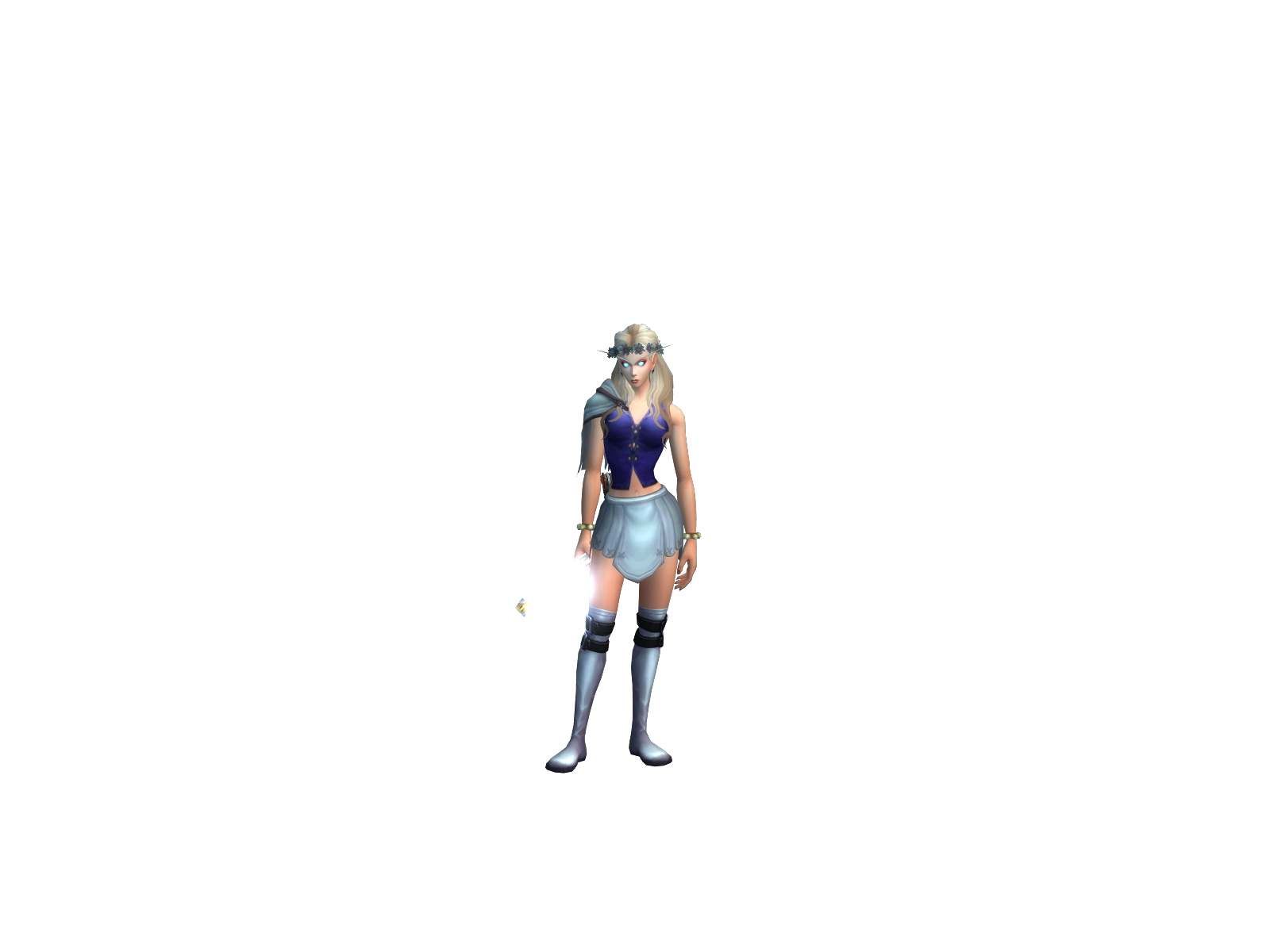 Kisumiau 3D character render