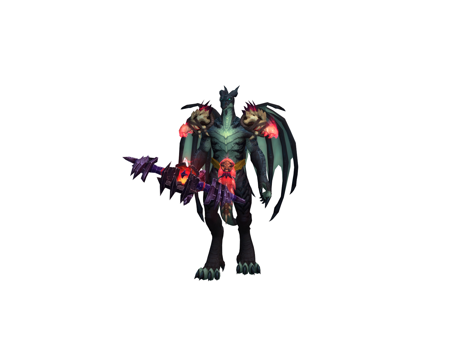 Homhom 3D character render