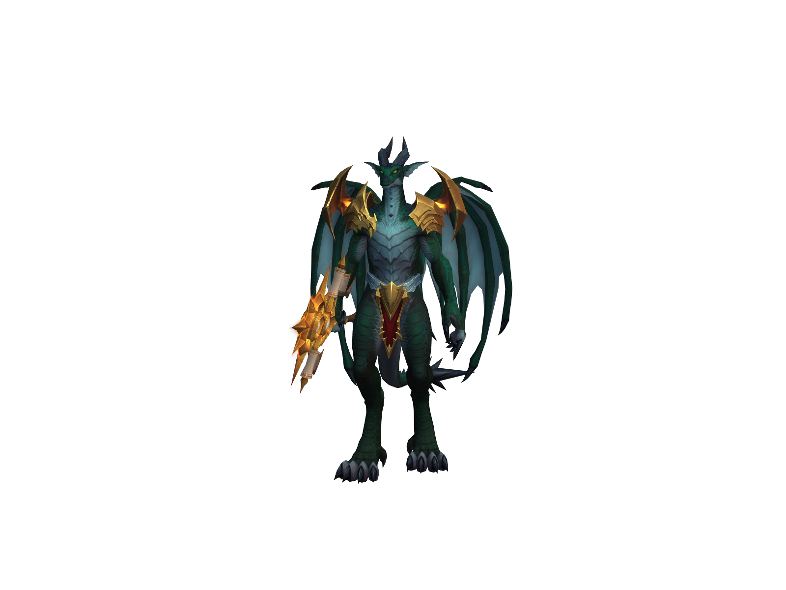 Terradrake 3D character render