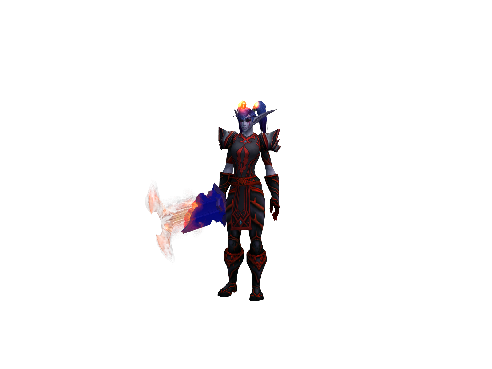 Wøw 3D character render