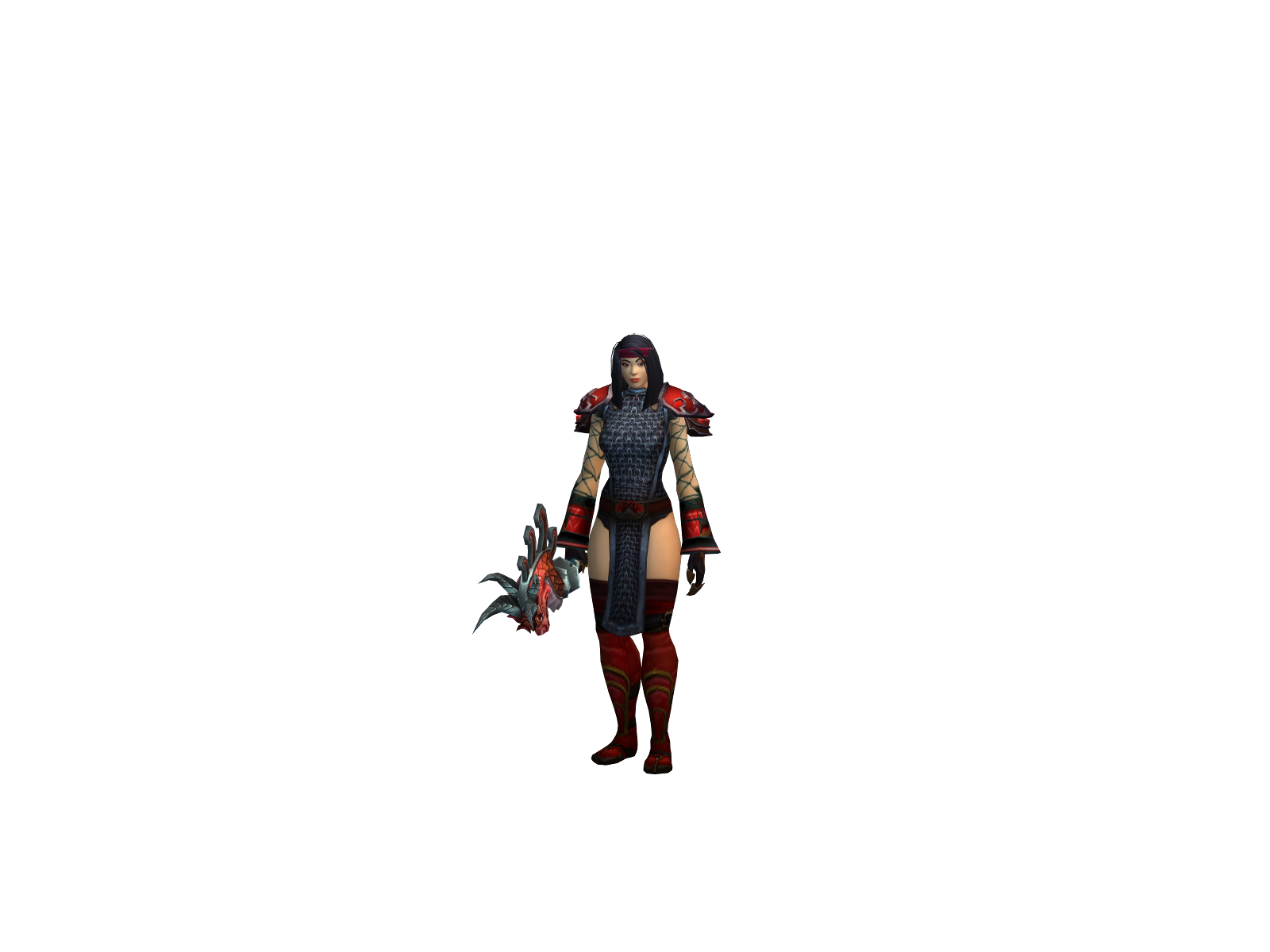 Gledivh 3D character render