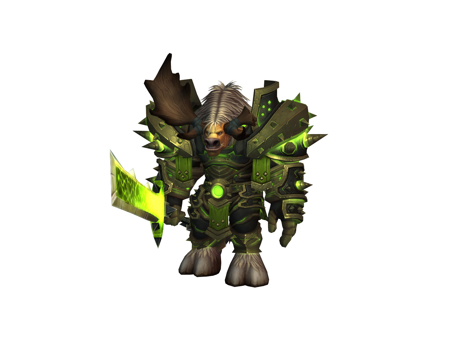 Éviscerate 3D character render