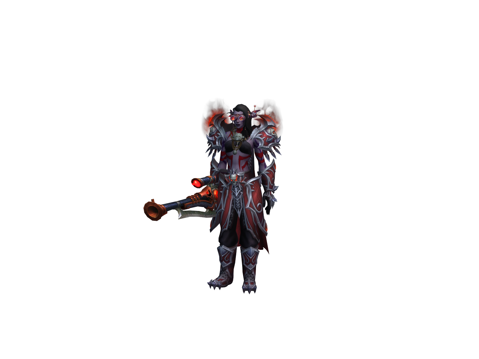 Darkshara 3D character render