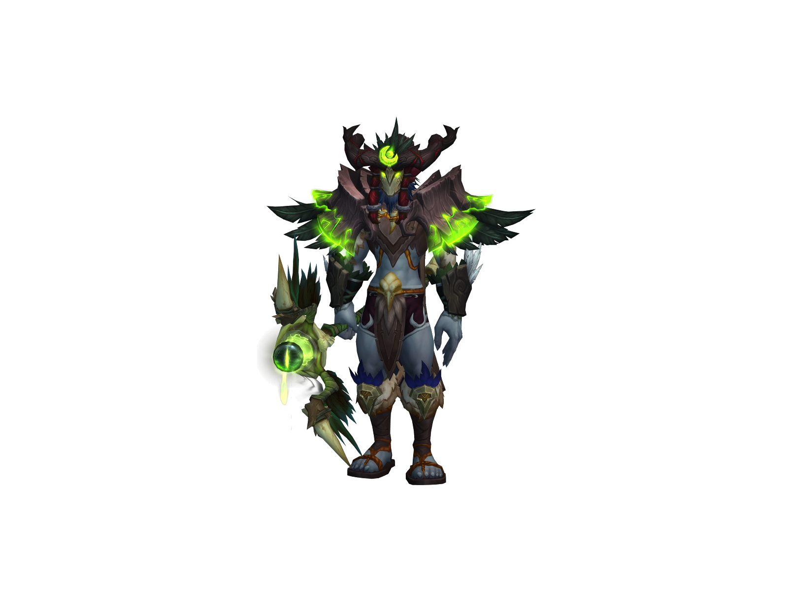 Nightwalks 3D character render
