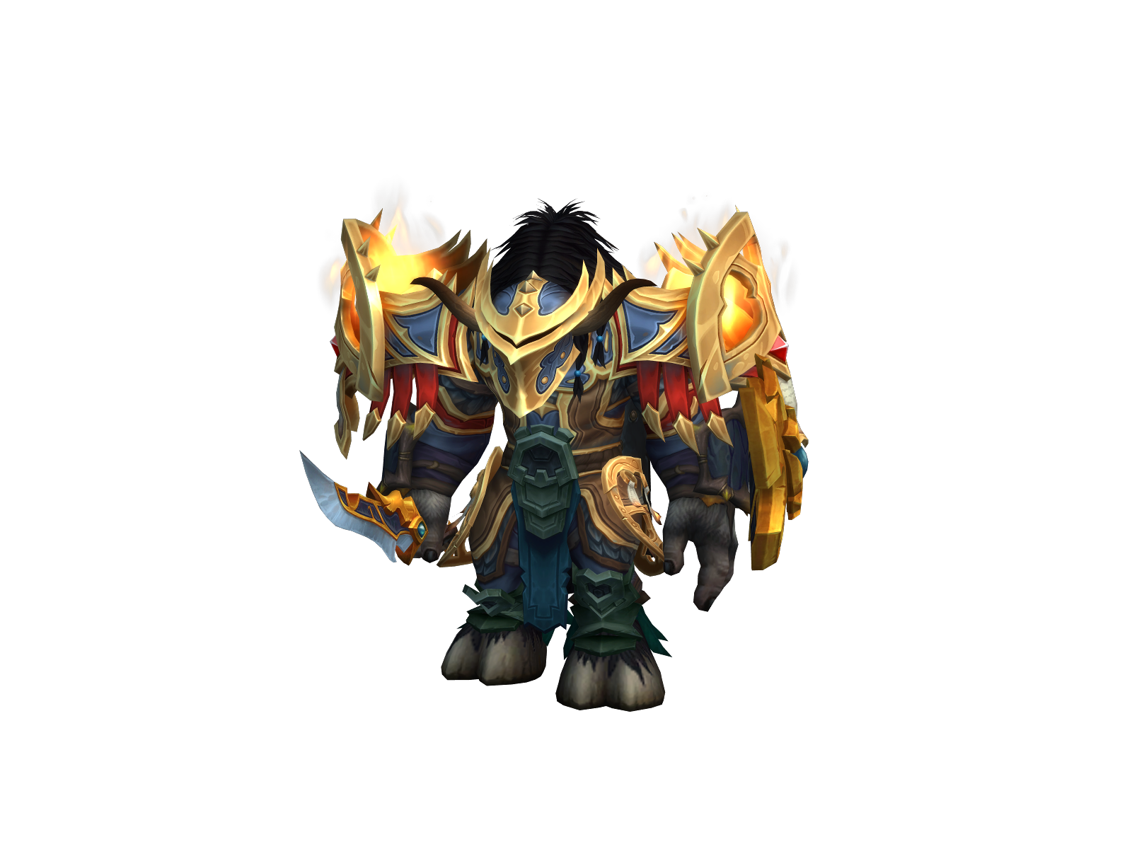 Protecctor 3D character render