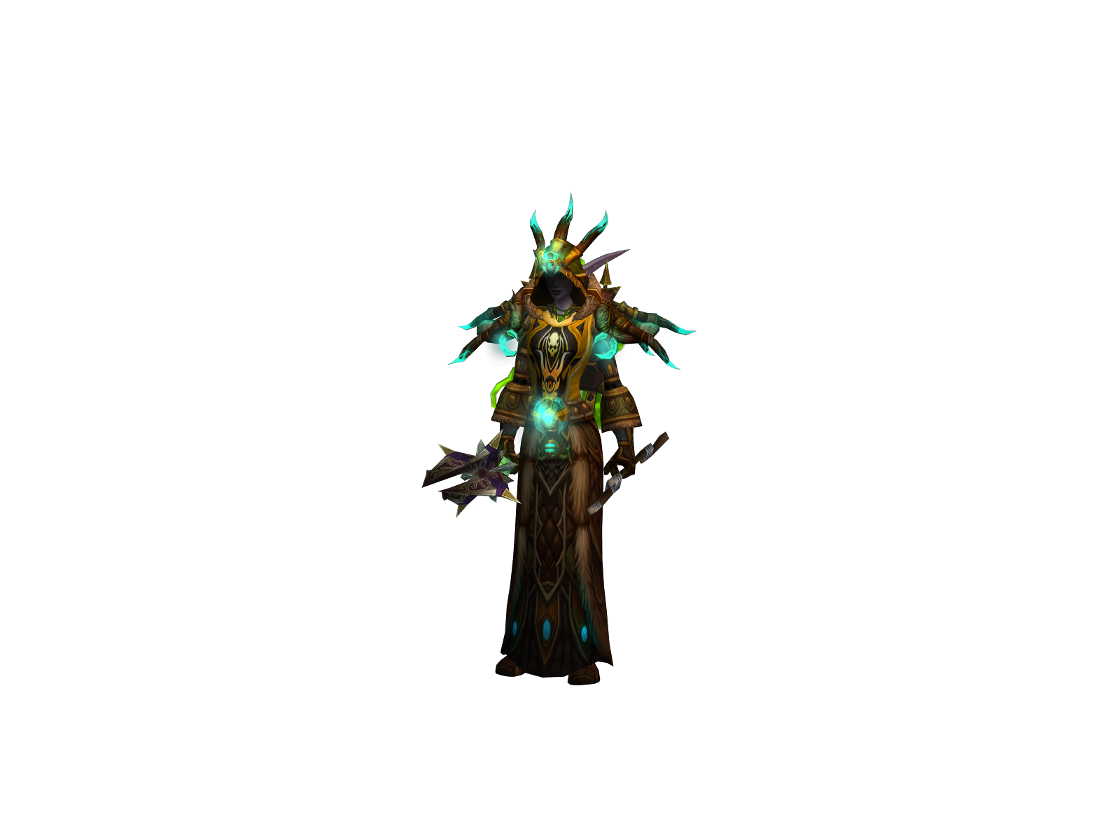 Foxyfeet 3D character render