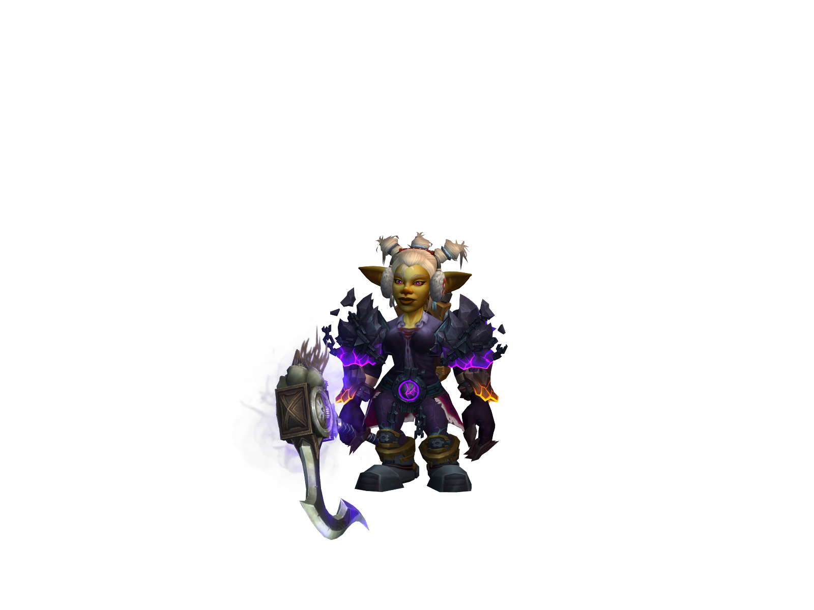 Twakalok 3D character render