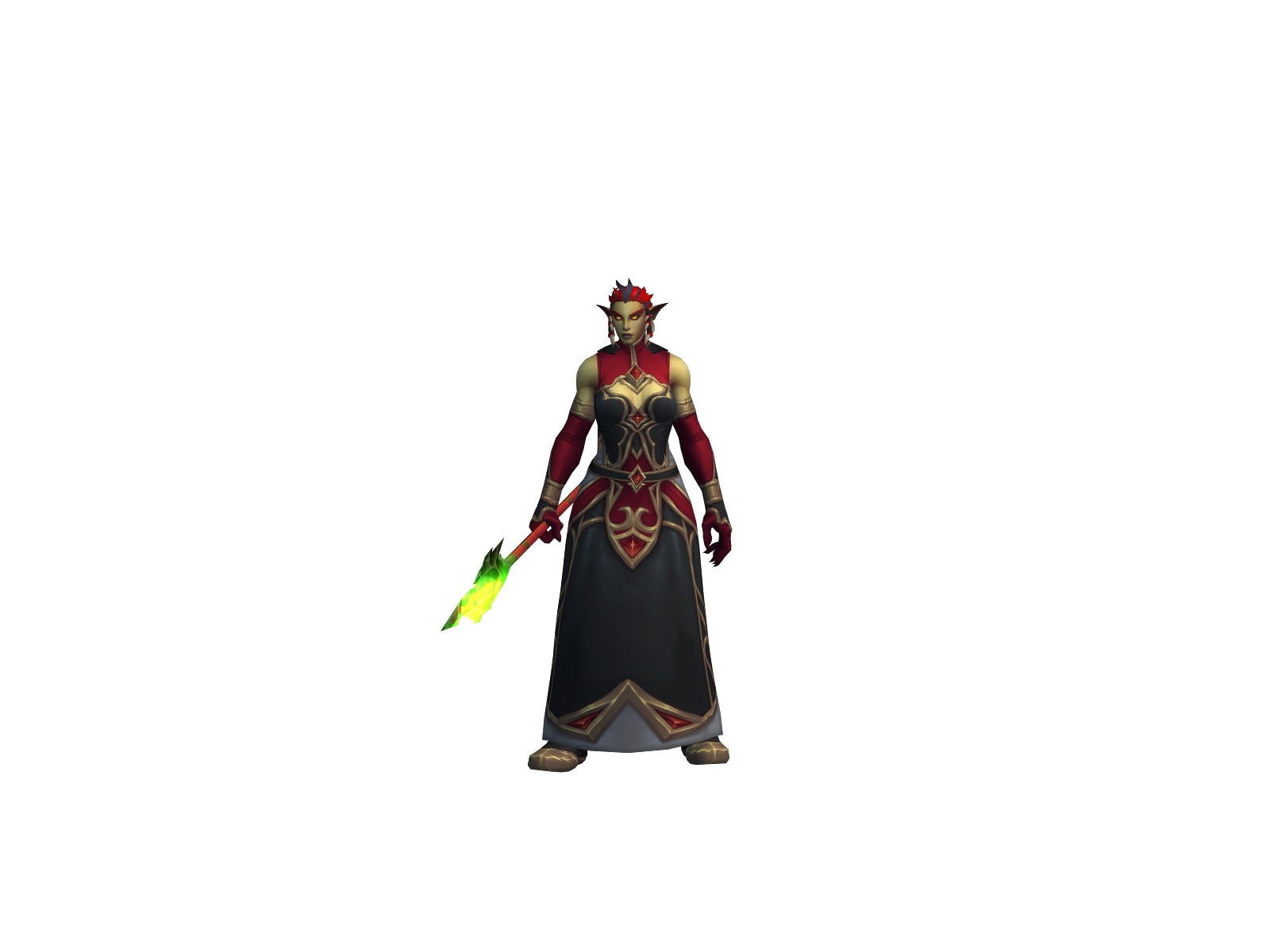 Dreadfulyaga 3D character render
