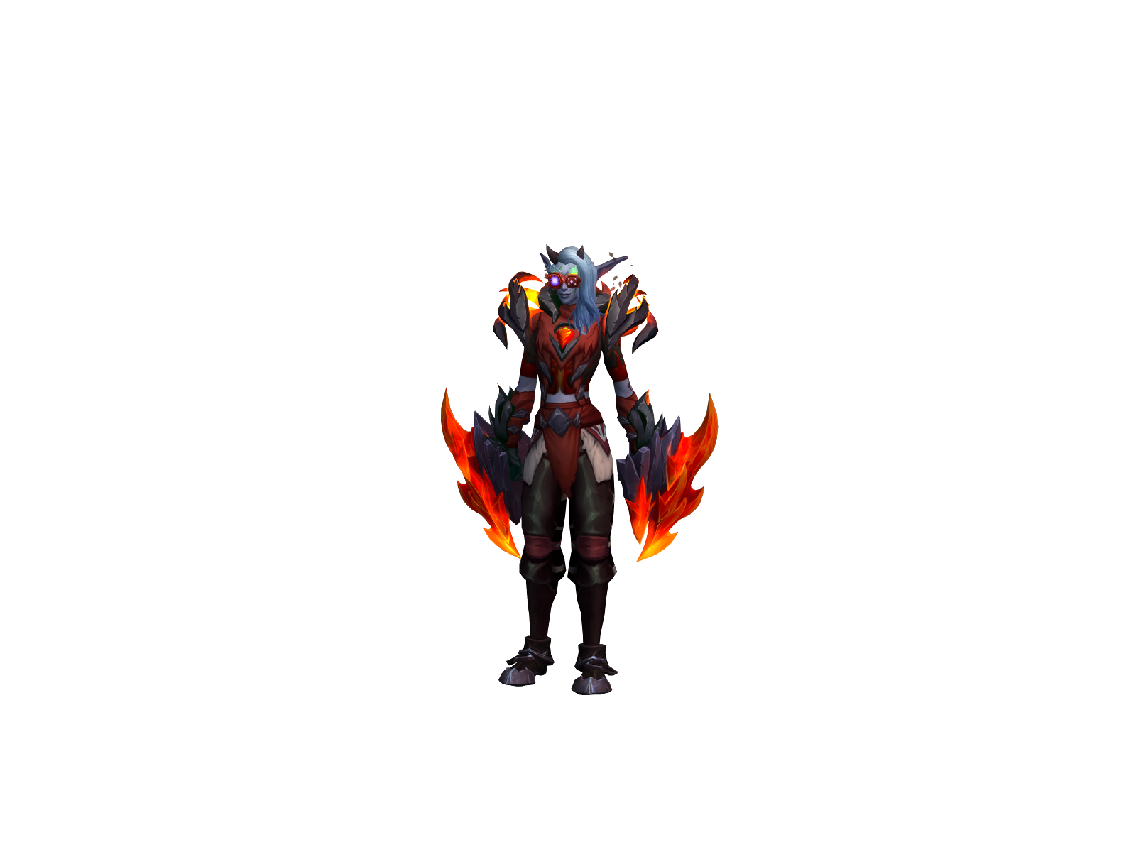 Zarín 3D character render