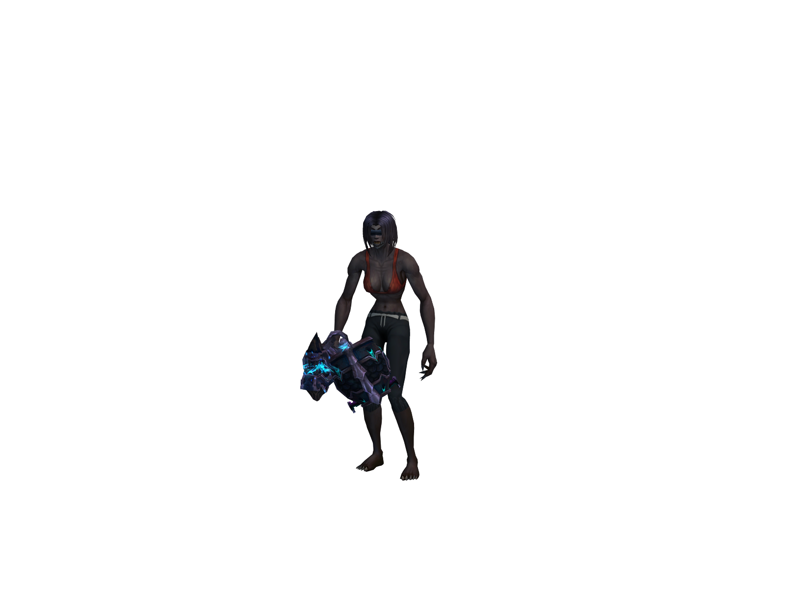 Marka 3D character render