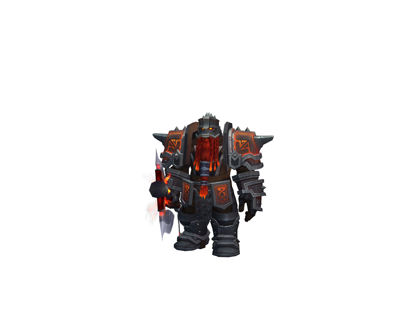 Ironaxe 3D character render