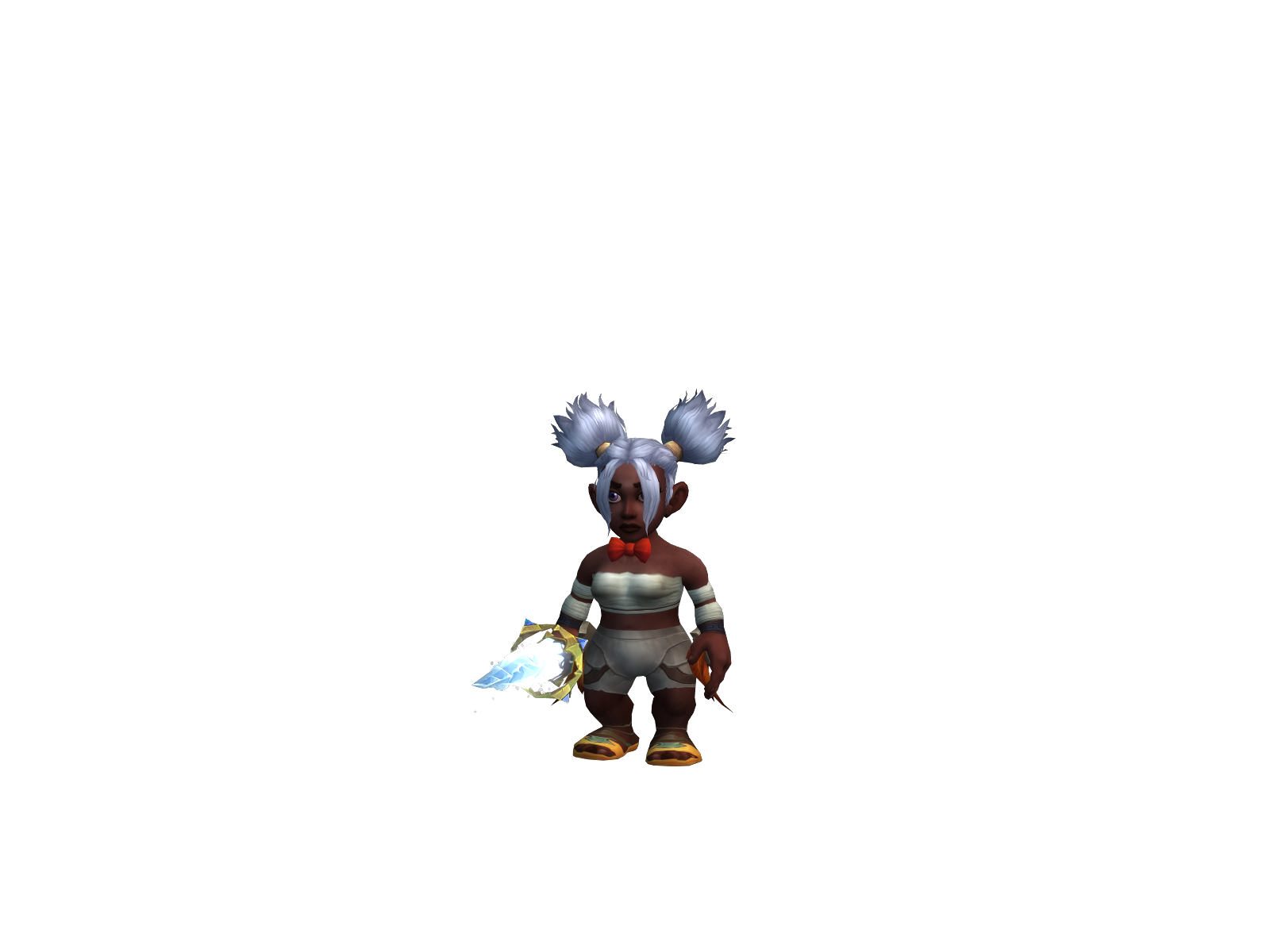 Pukx 3D character render