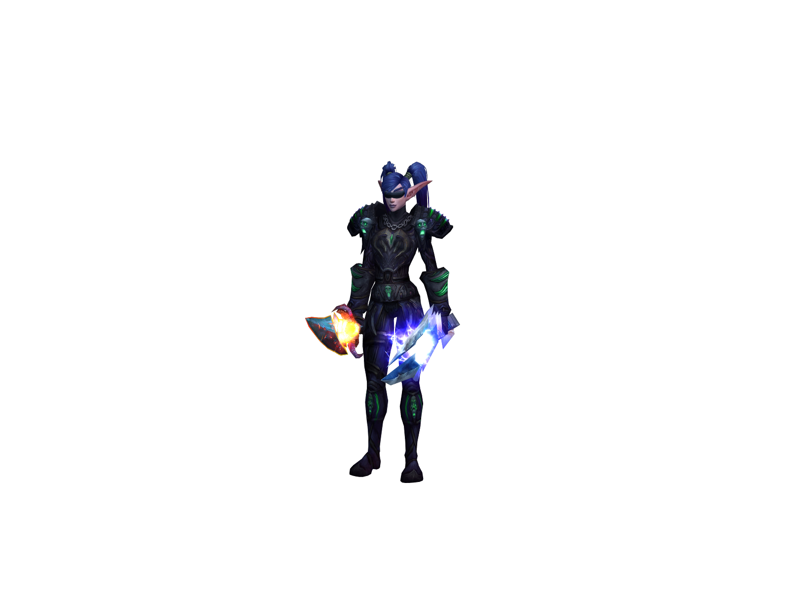 Gwenshivani 3D character render
