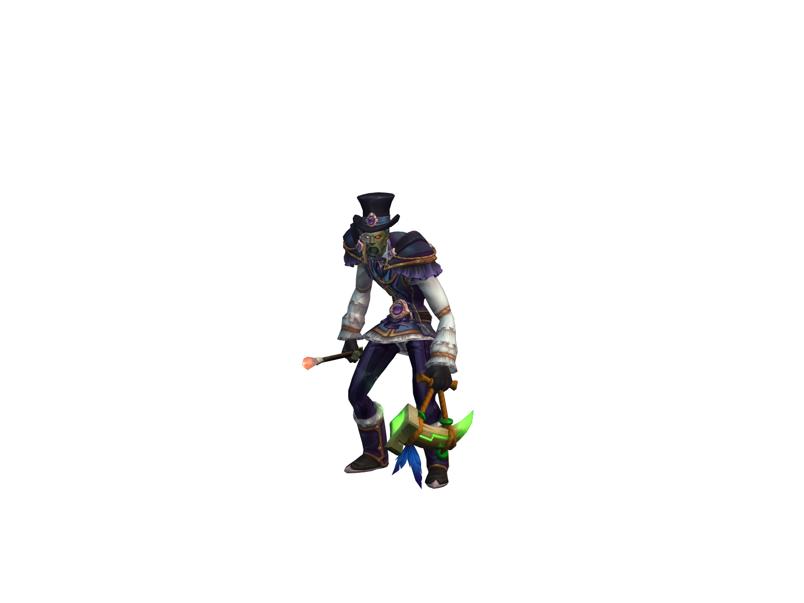Lizthewiz 3D character render