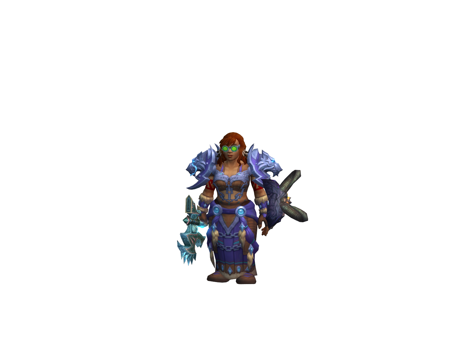 Lavababe 3D character render